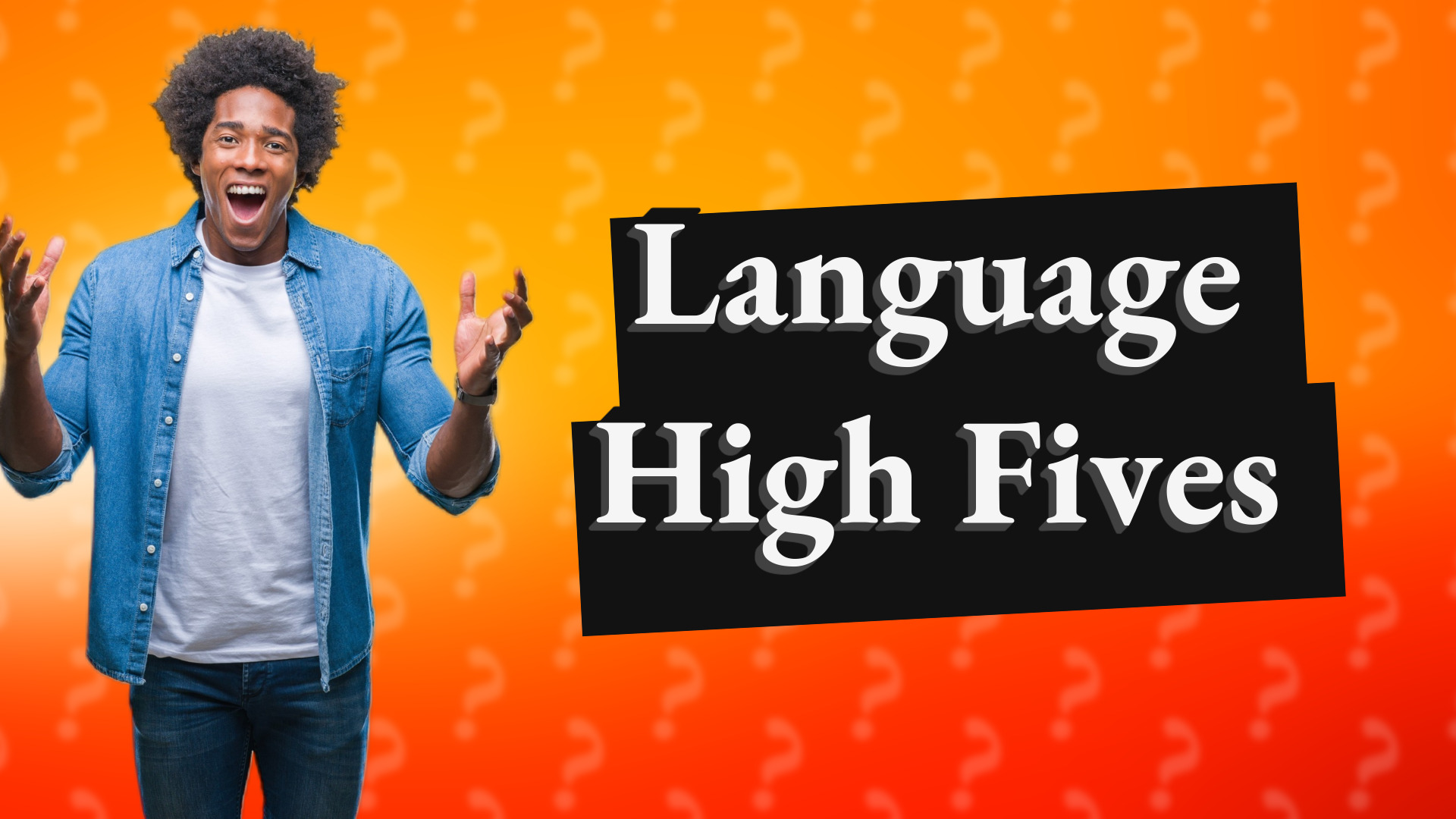 Language High Fives