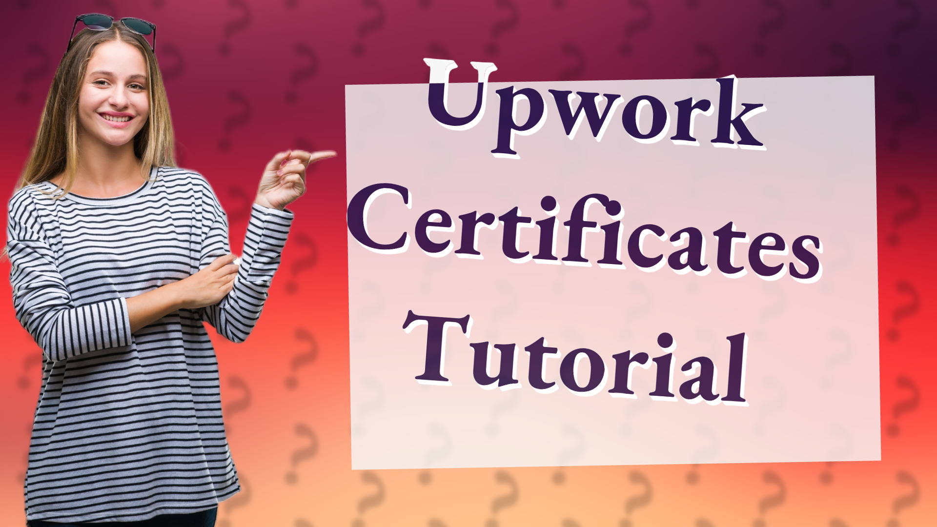 Upwork Certificates Tutorial