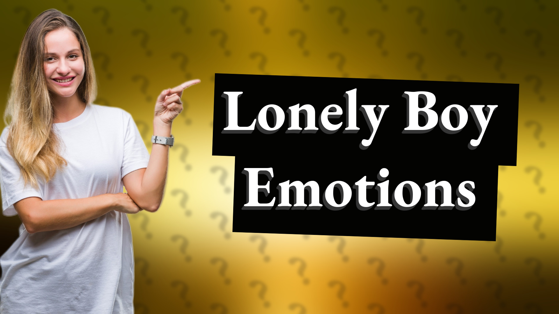 Lonely Boy Emotions