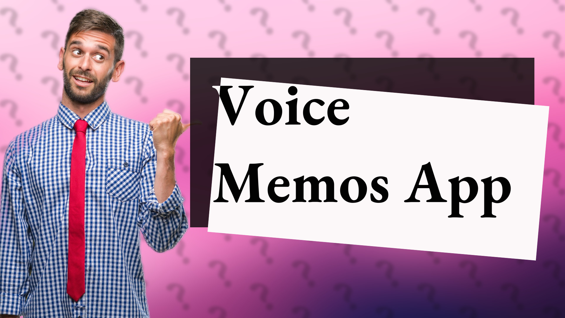 Voice Memos App