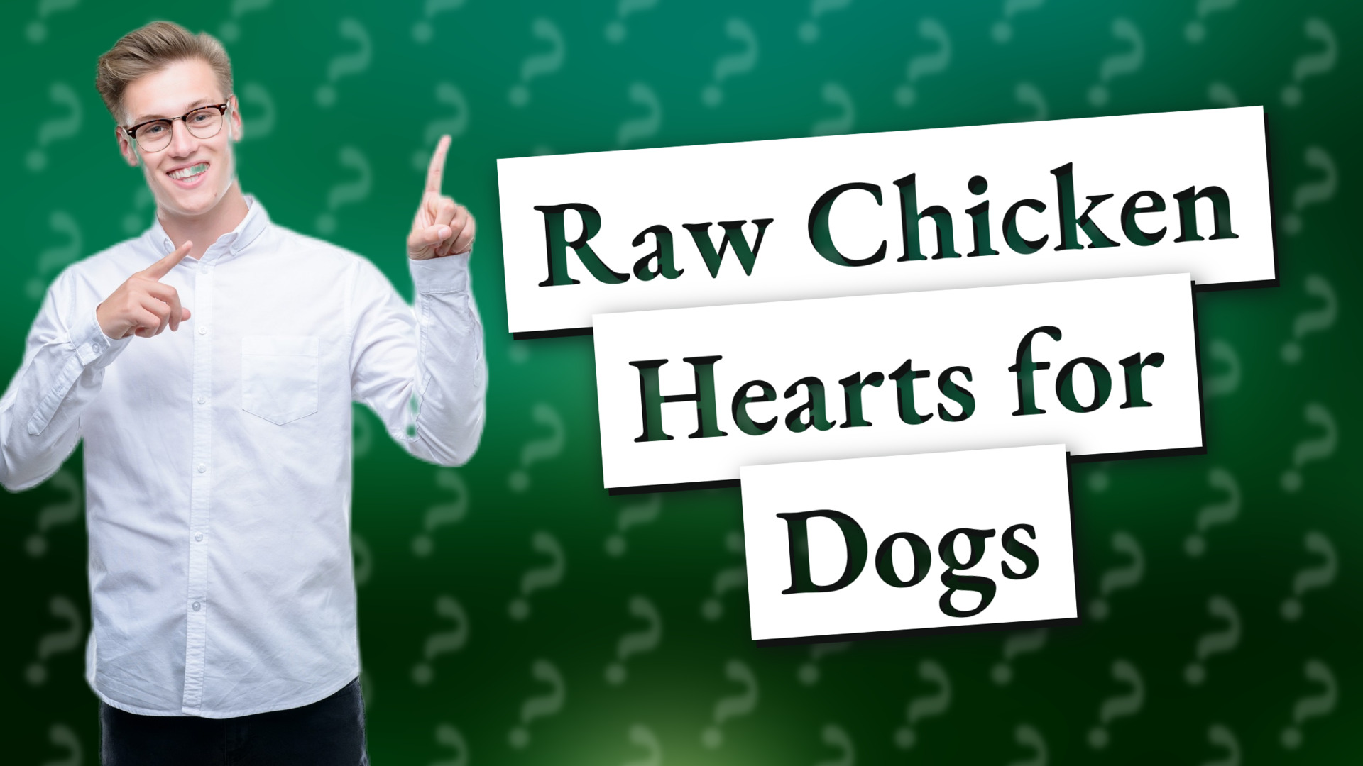Raw Chicken Hearts for Dogs