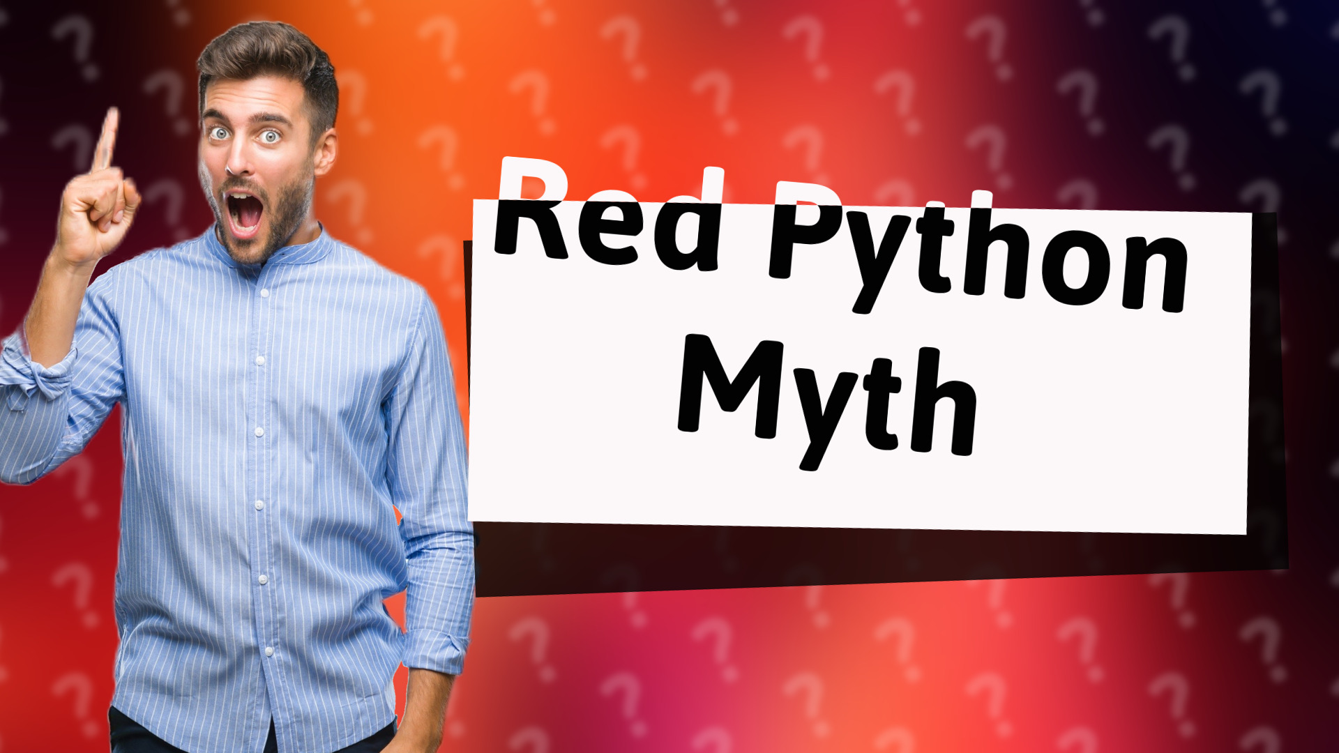 Red Python Myth