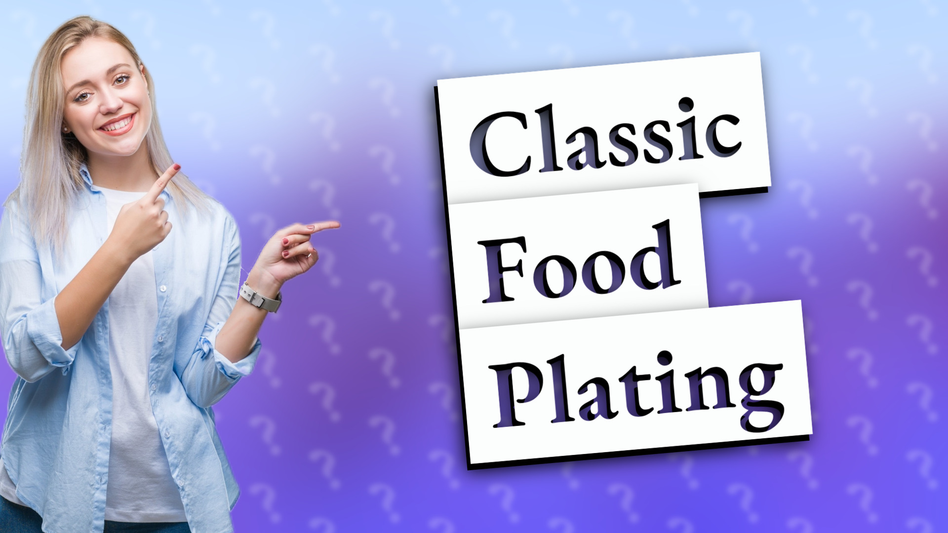 Classic Food Plating