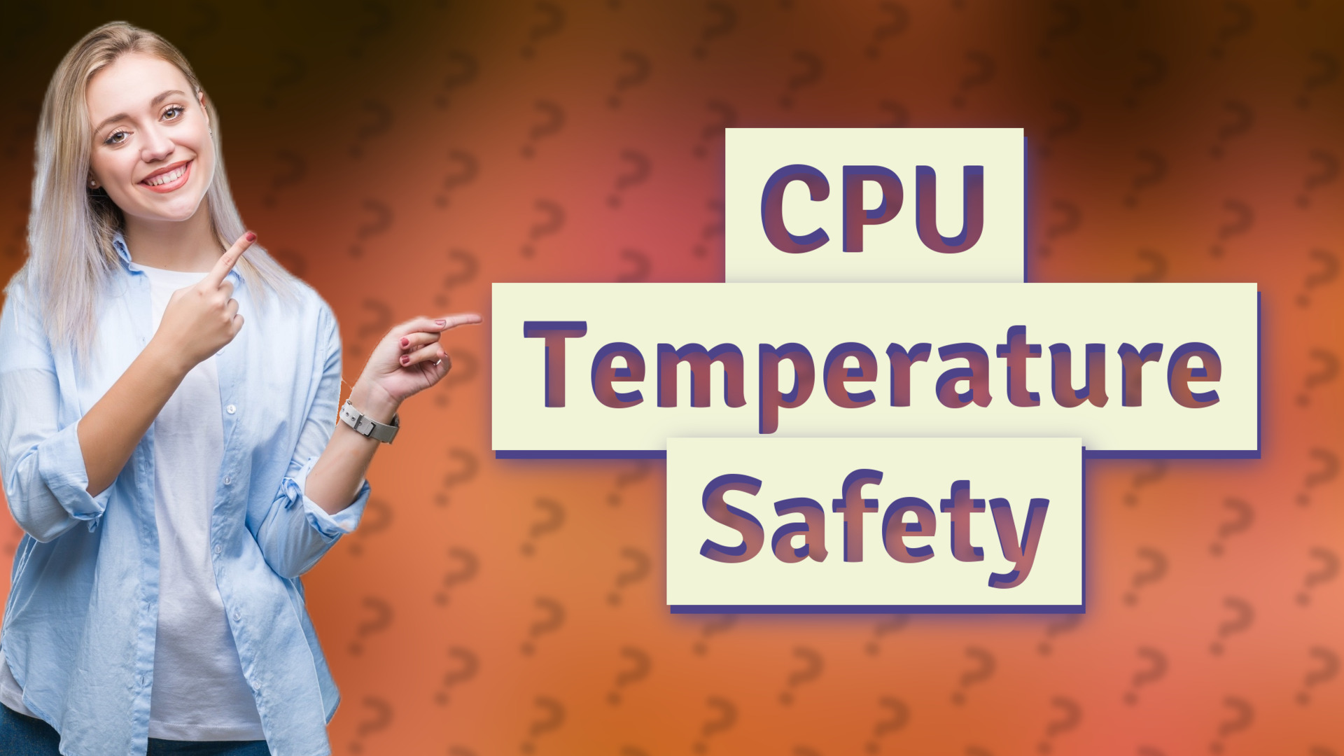 CPU Temperature Safety