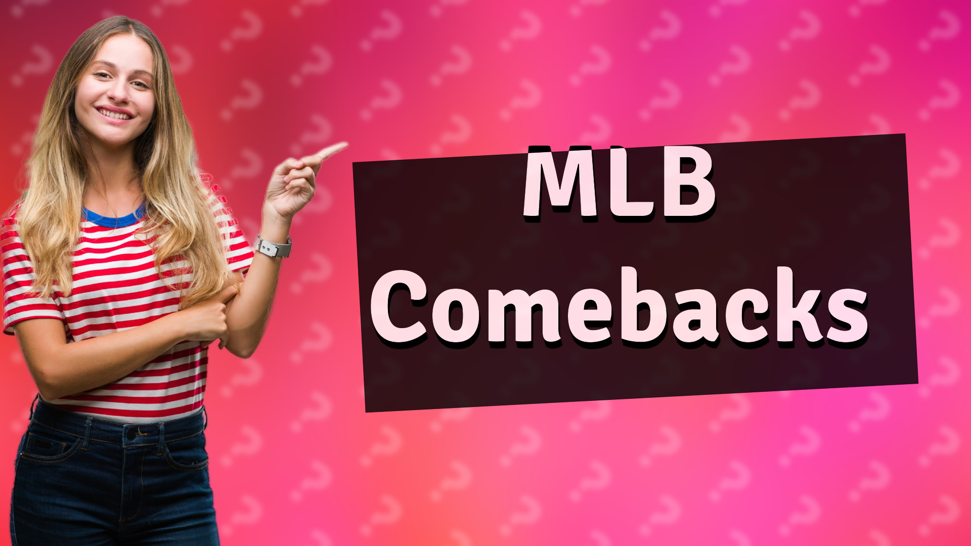 MLB Comebacks
