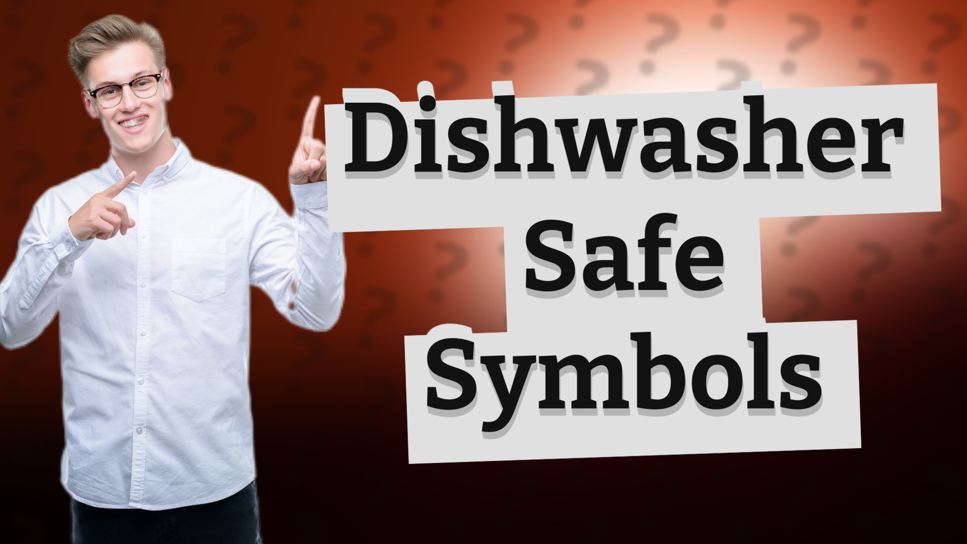 Dishwasher Safe Symbols