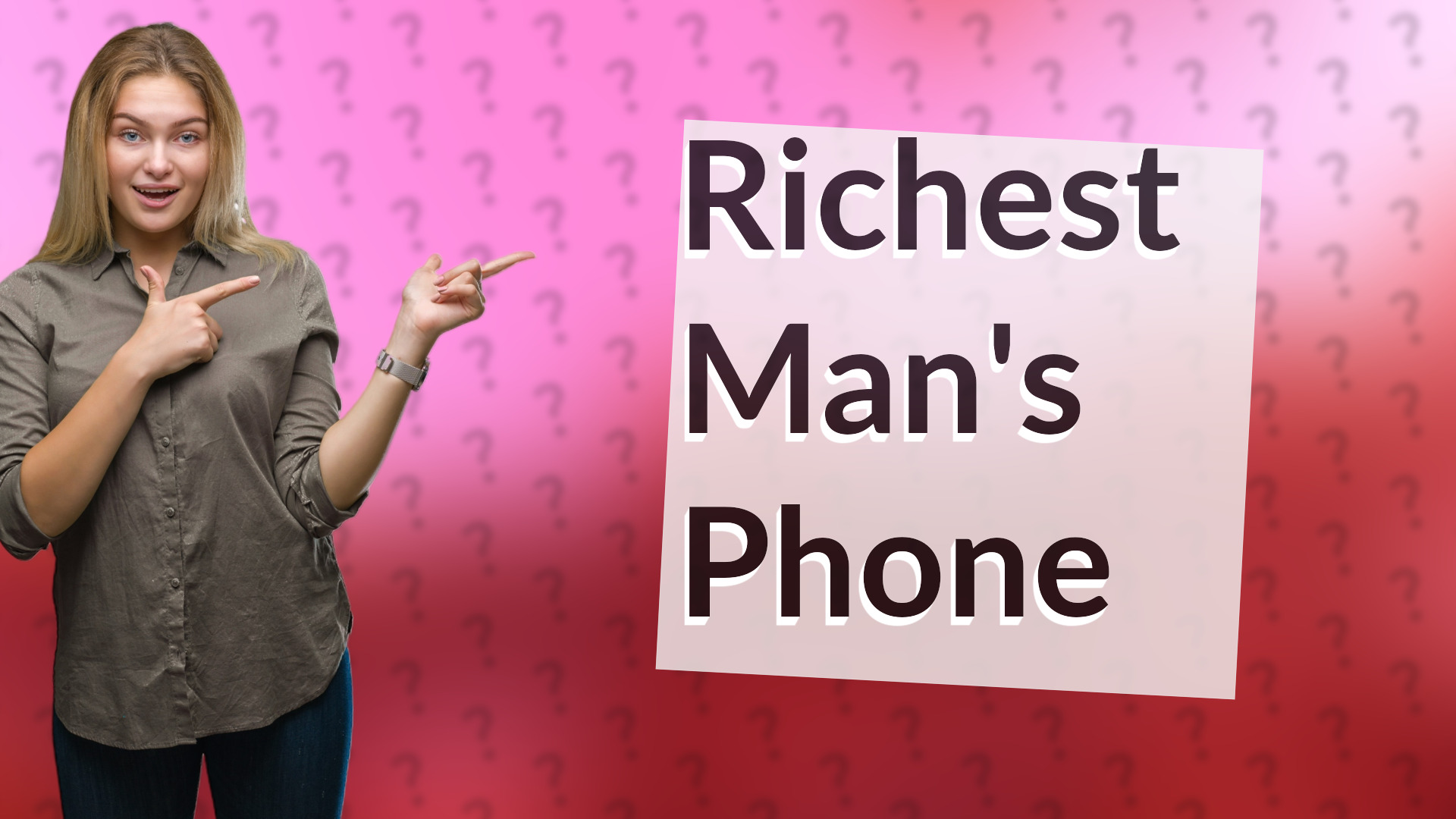 Richest Man's Phone
