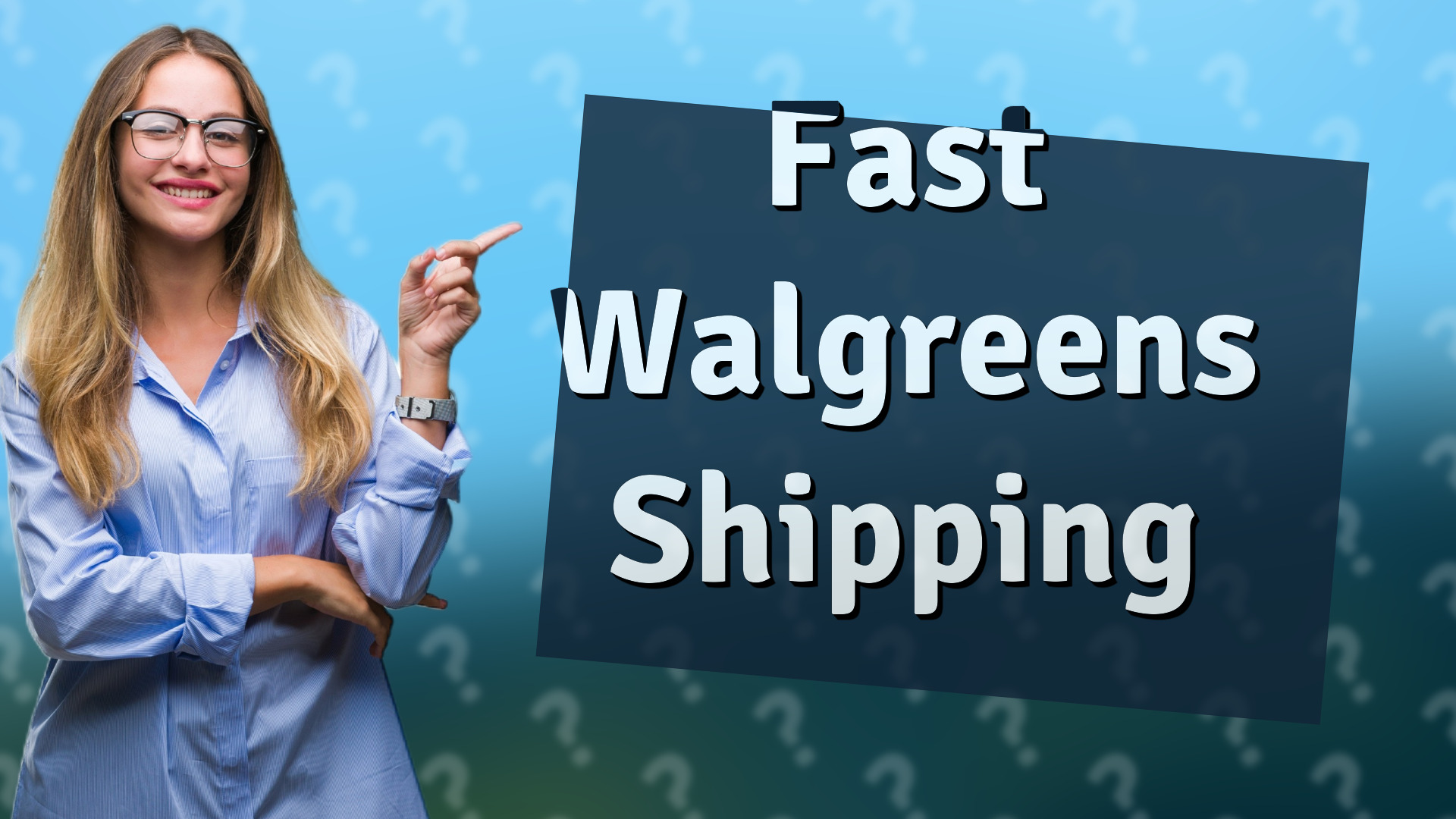 Fast Walgreens Shipping