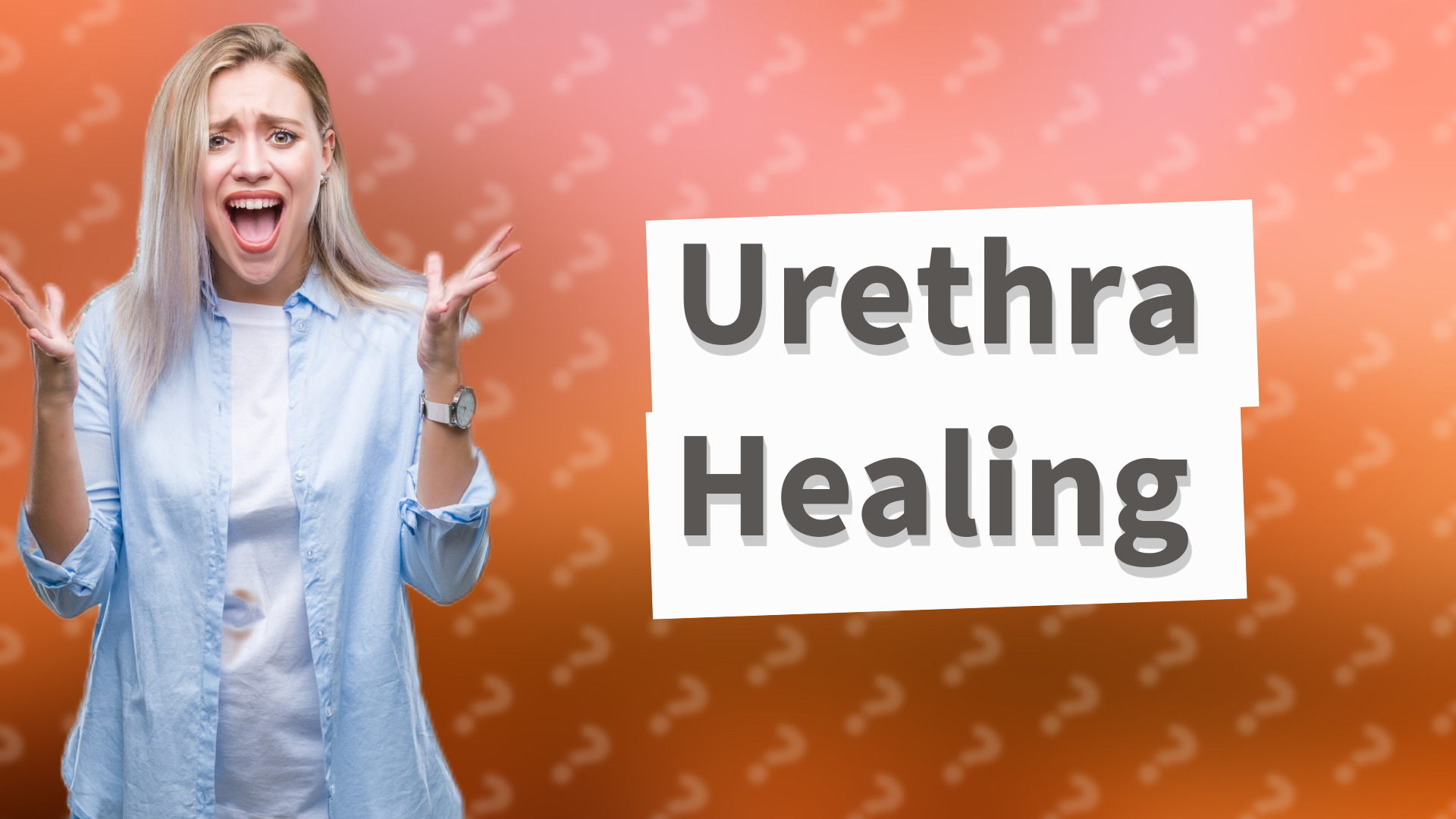 Urethra Healing