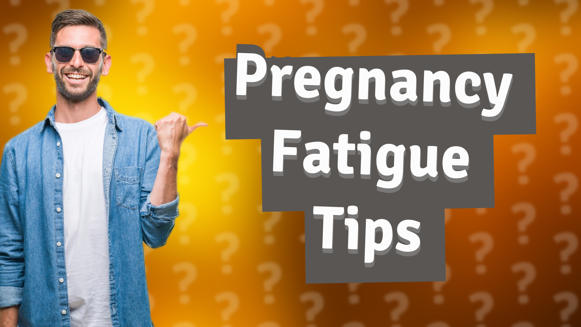 Pregnancy Fatigue Tips