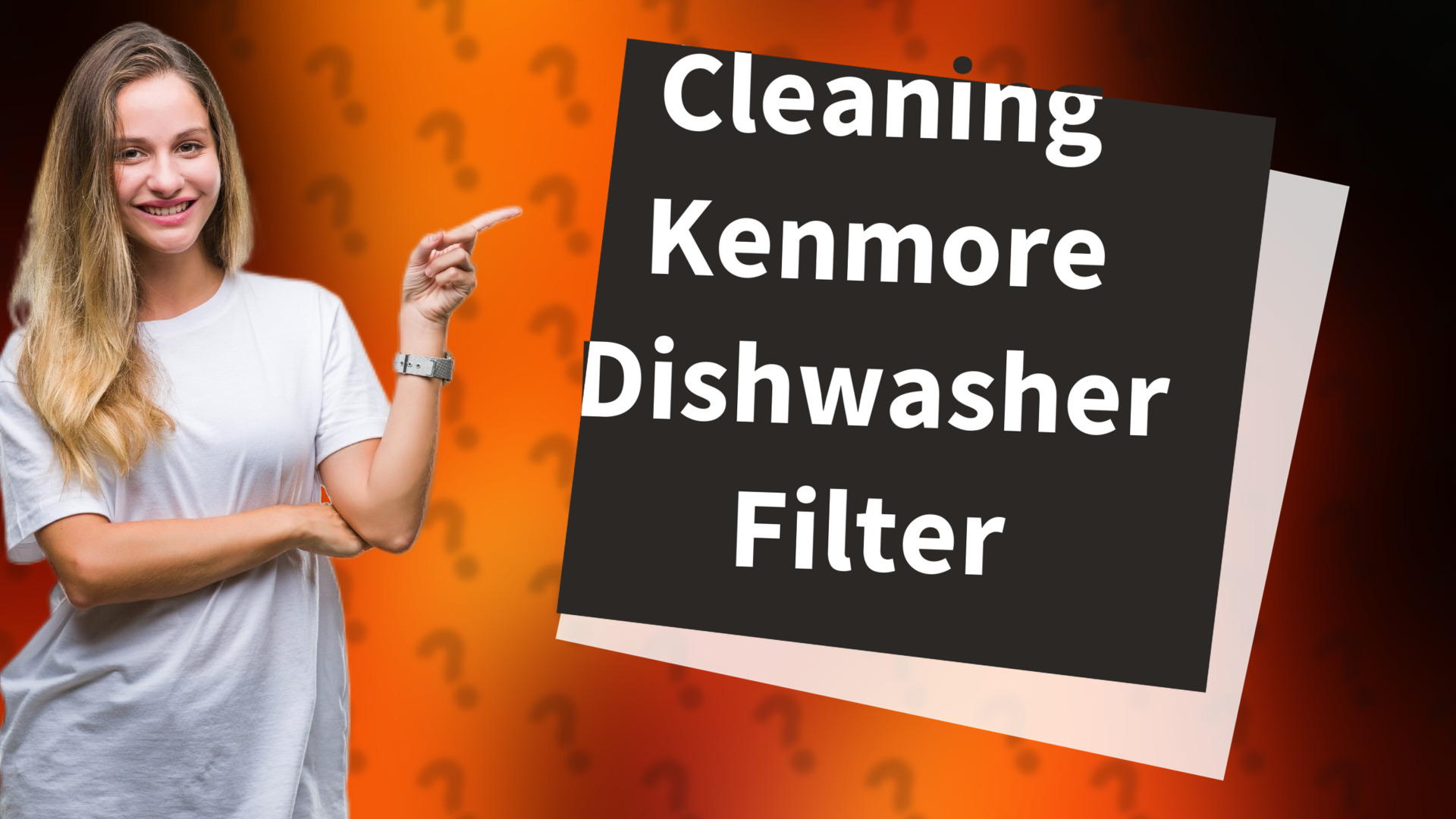 Cleaning Kenmore Dishwasher Filter