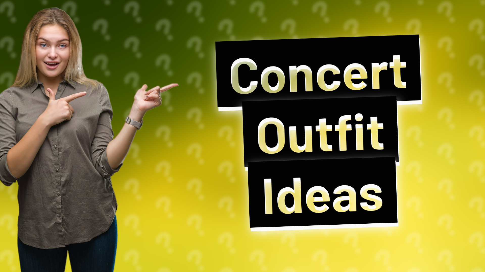 Concert Outfit Ideas
