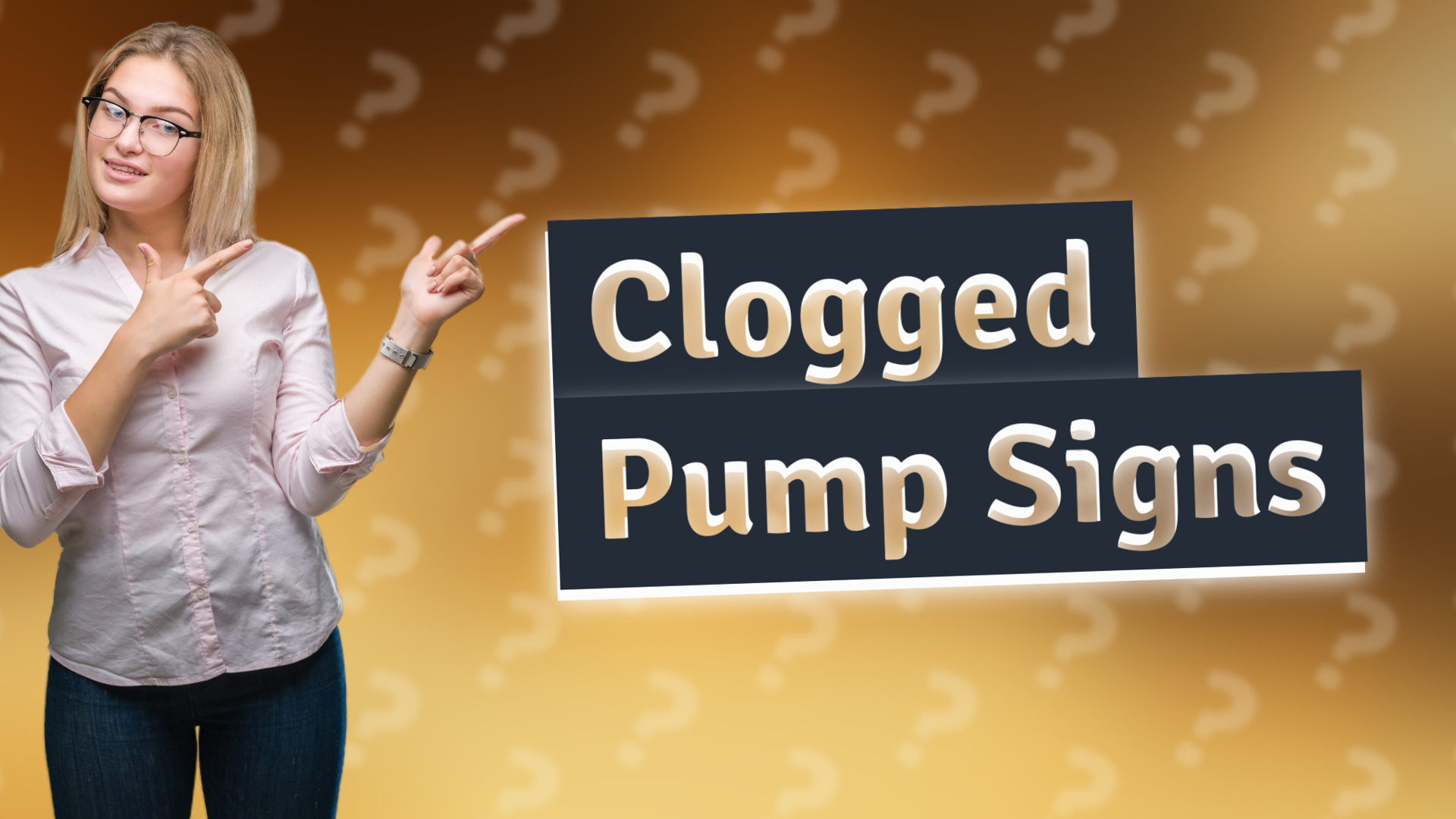 Clogged Pump Signs