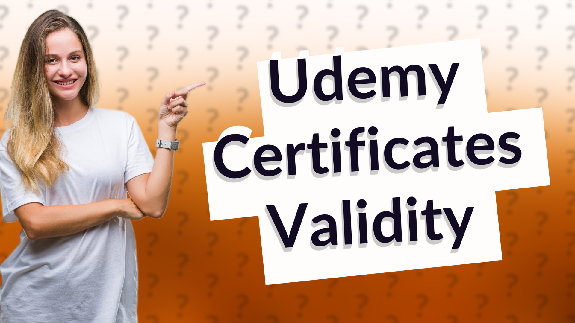 Udemy Certificates Validity