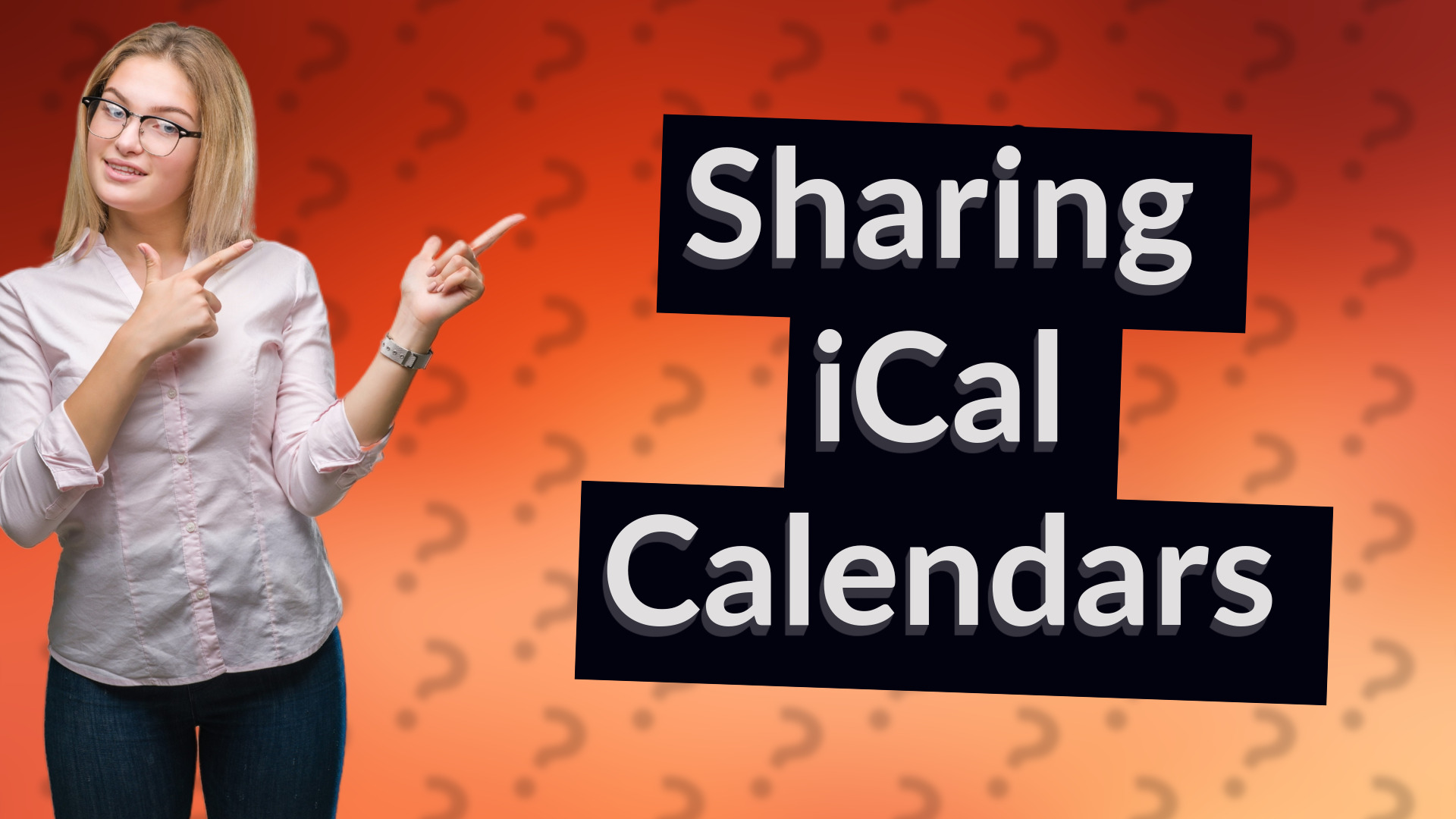 Sharing iCal Calendars