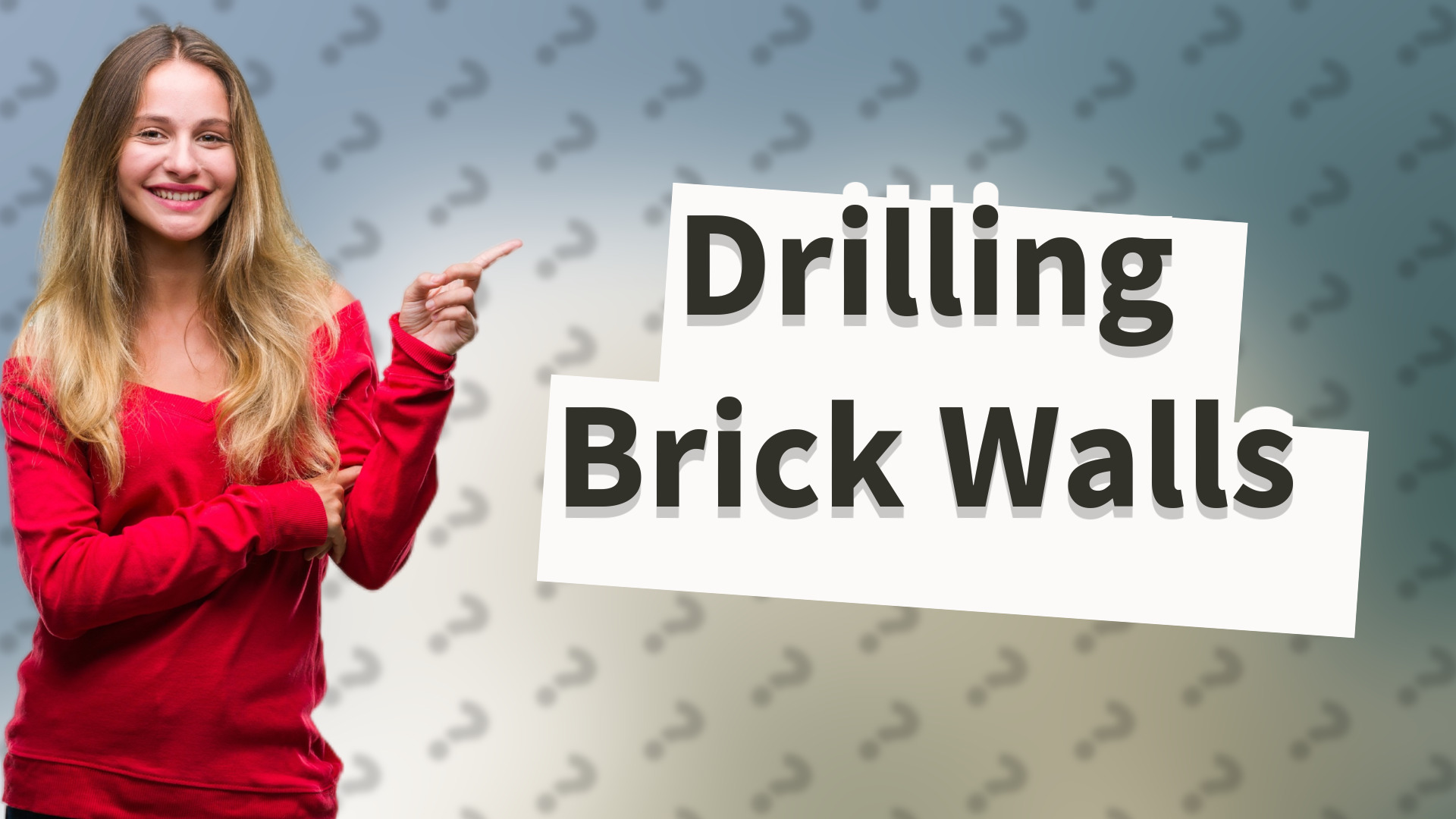Drilling Brick Walls
