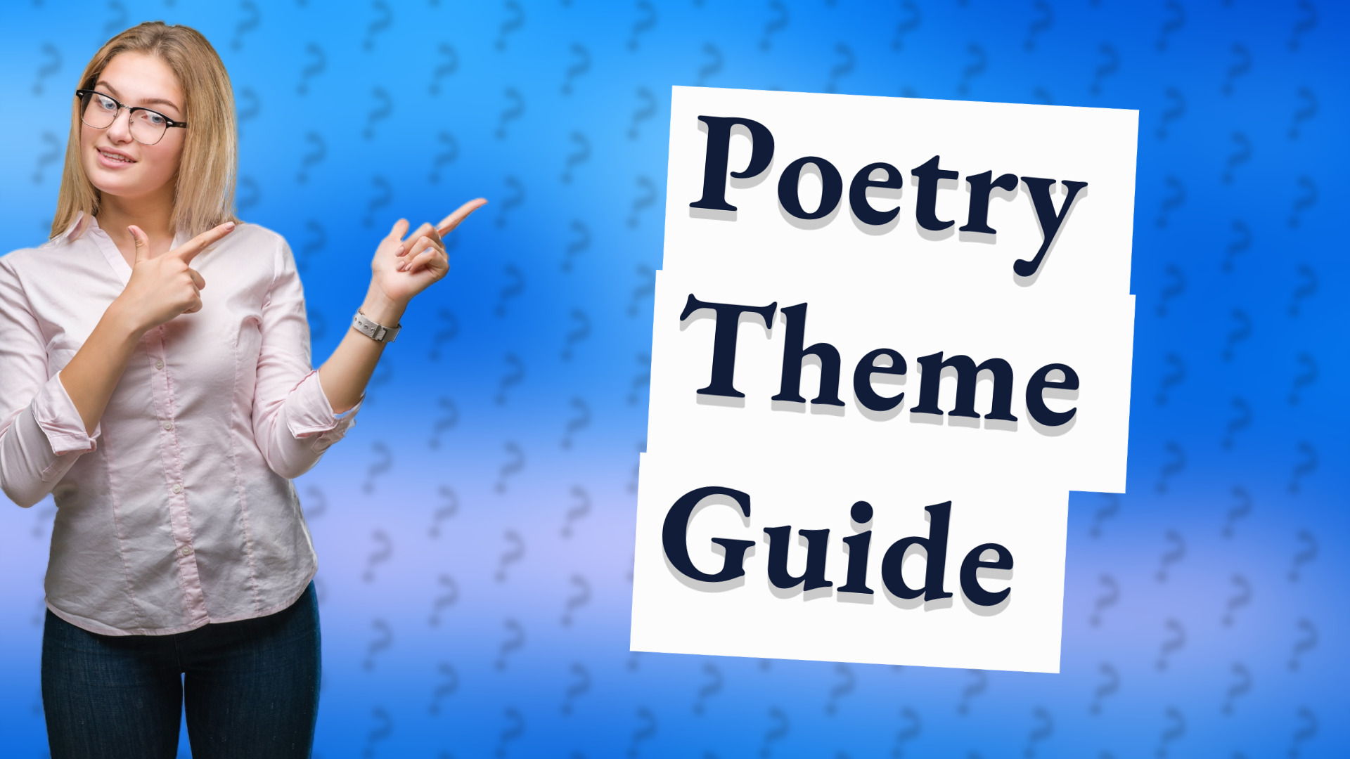 Poetry Theme Guide