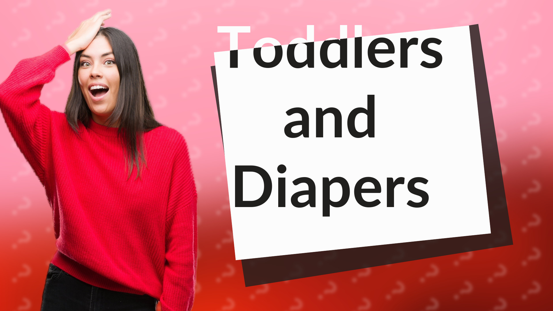Toddlers and Diapers