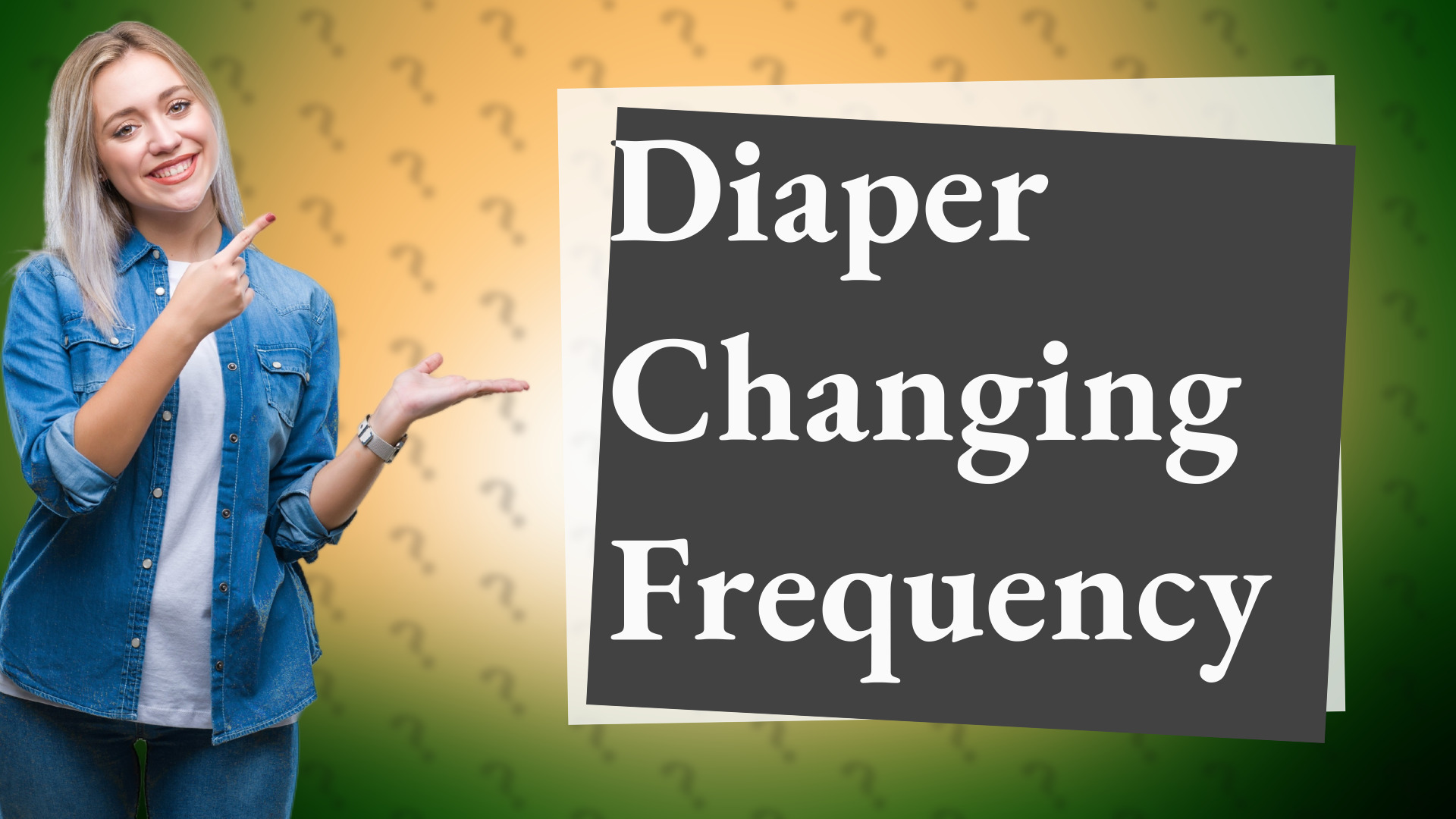 Diaper Changing Frequency