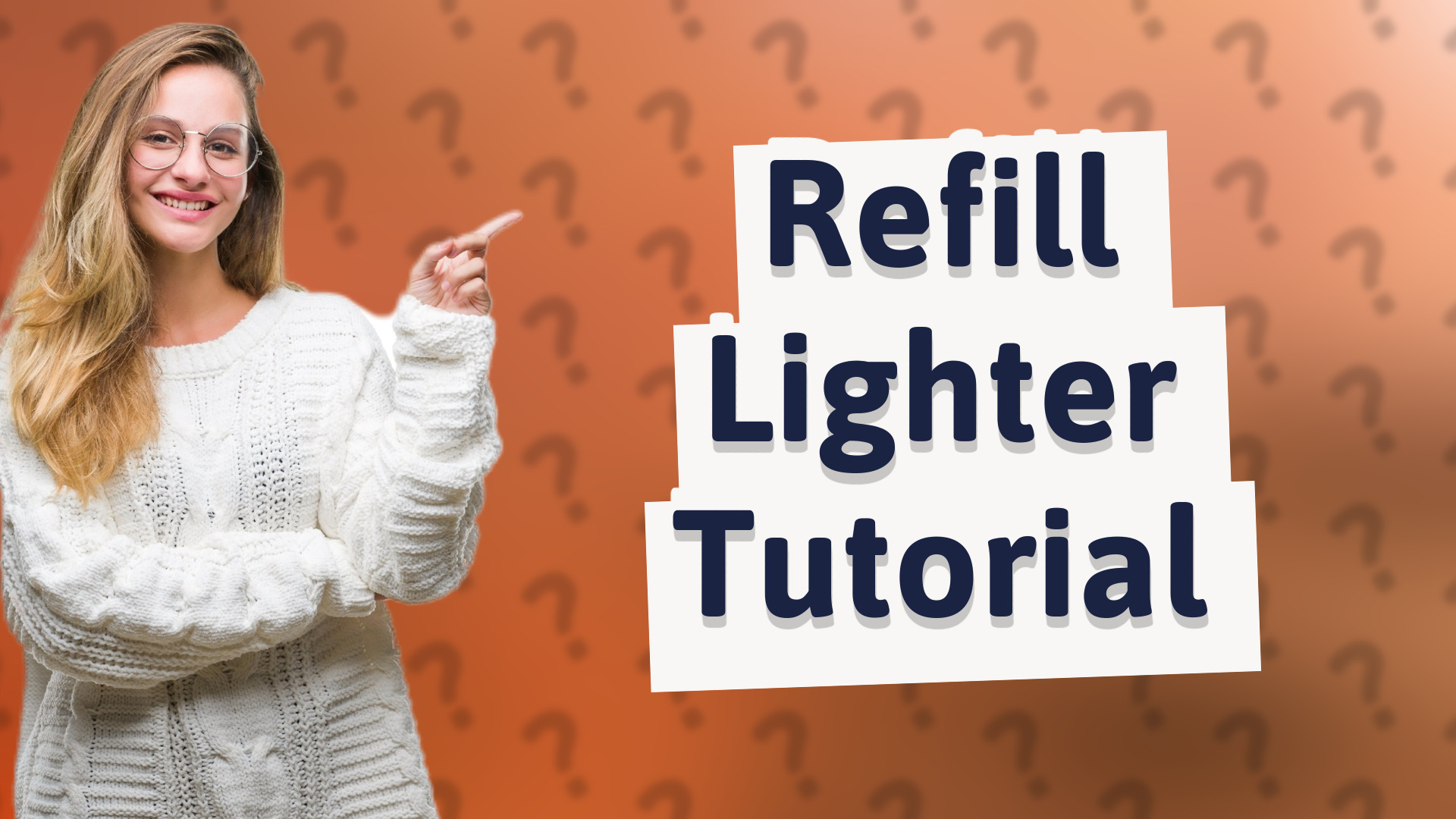 Refill Lighter Tutorial