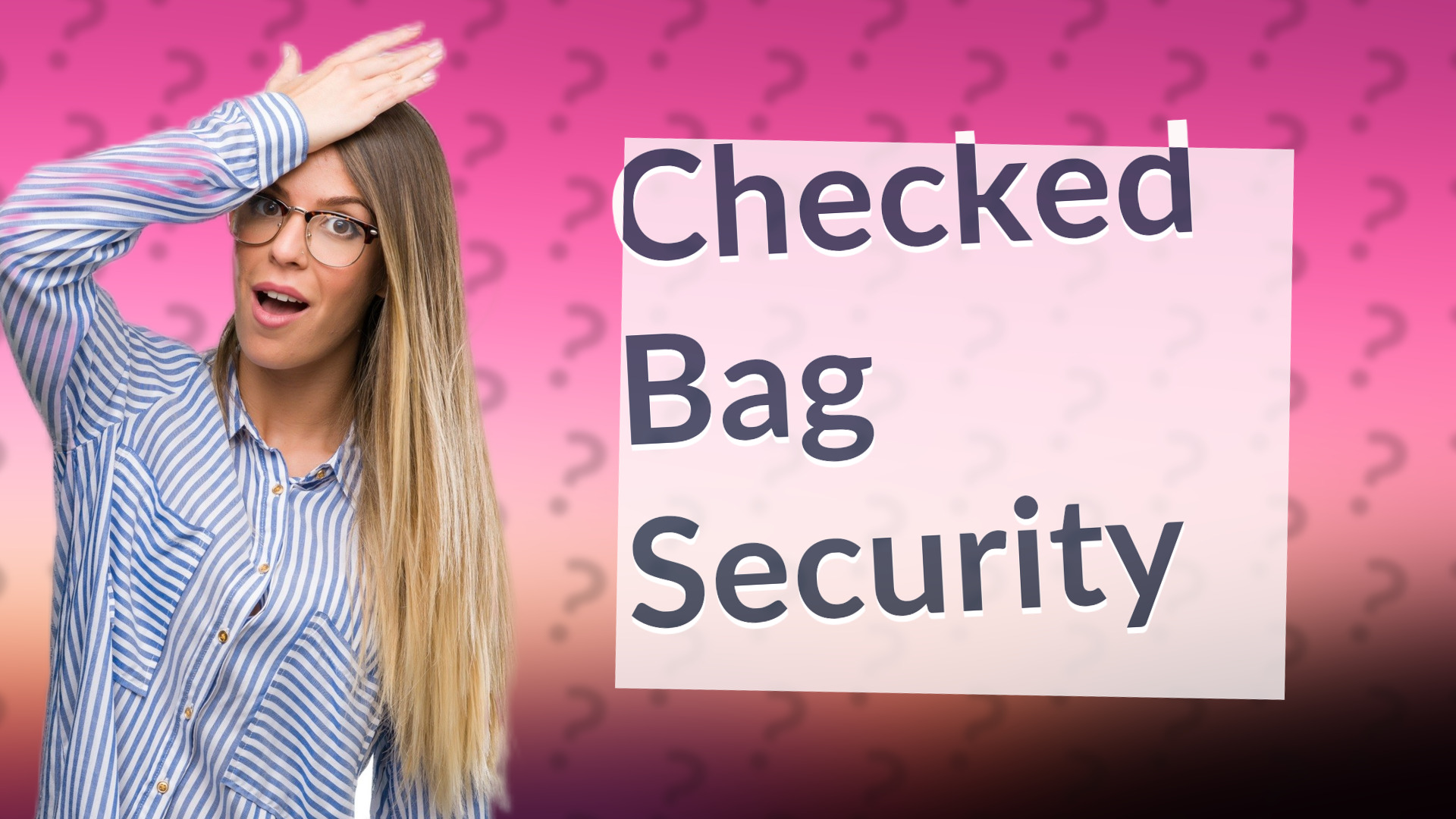 Checked Bag Security