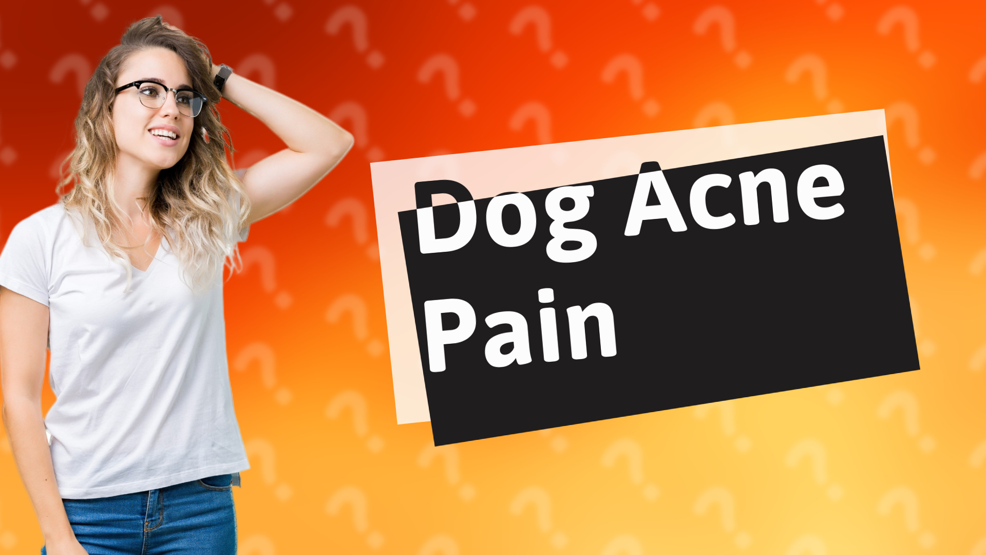 Dog Acne Pain
