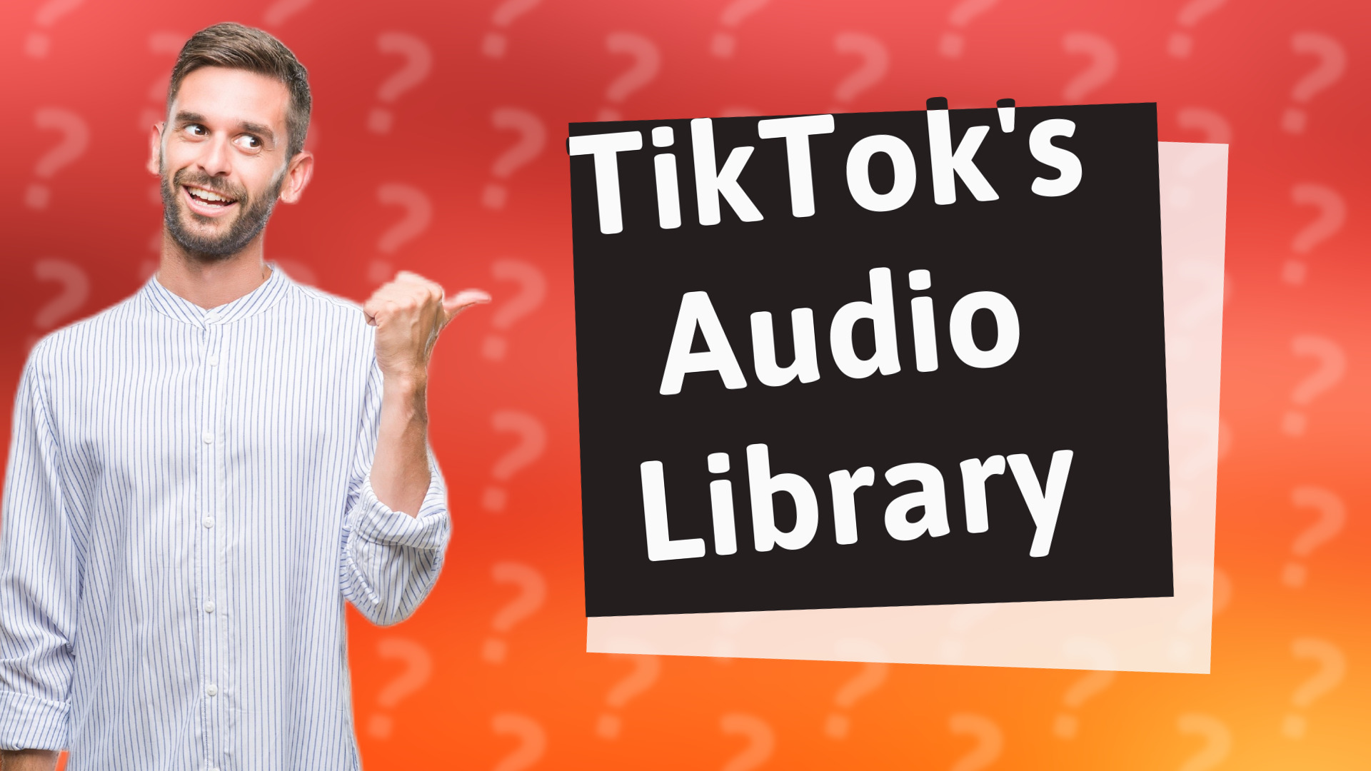 TikTok's Audio Library