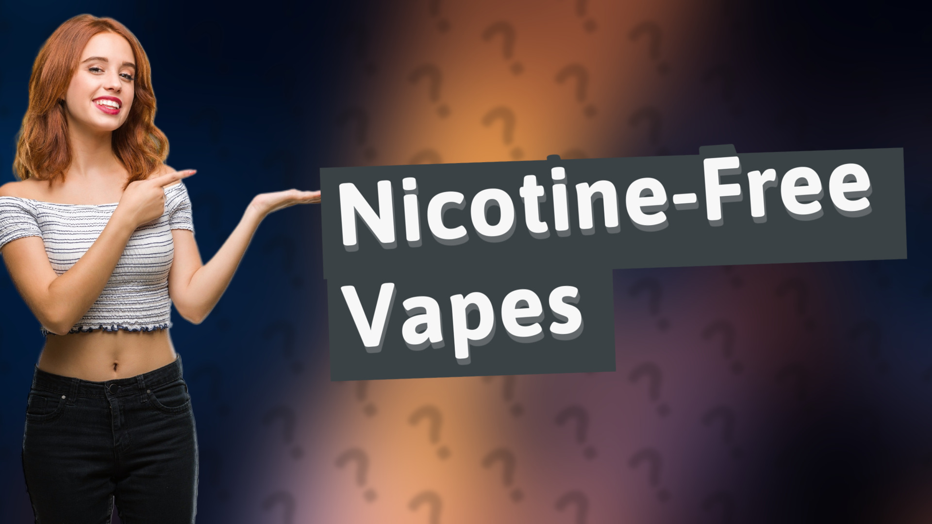 Nicotine-Free Vapes