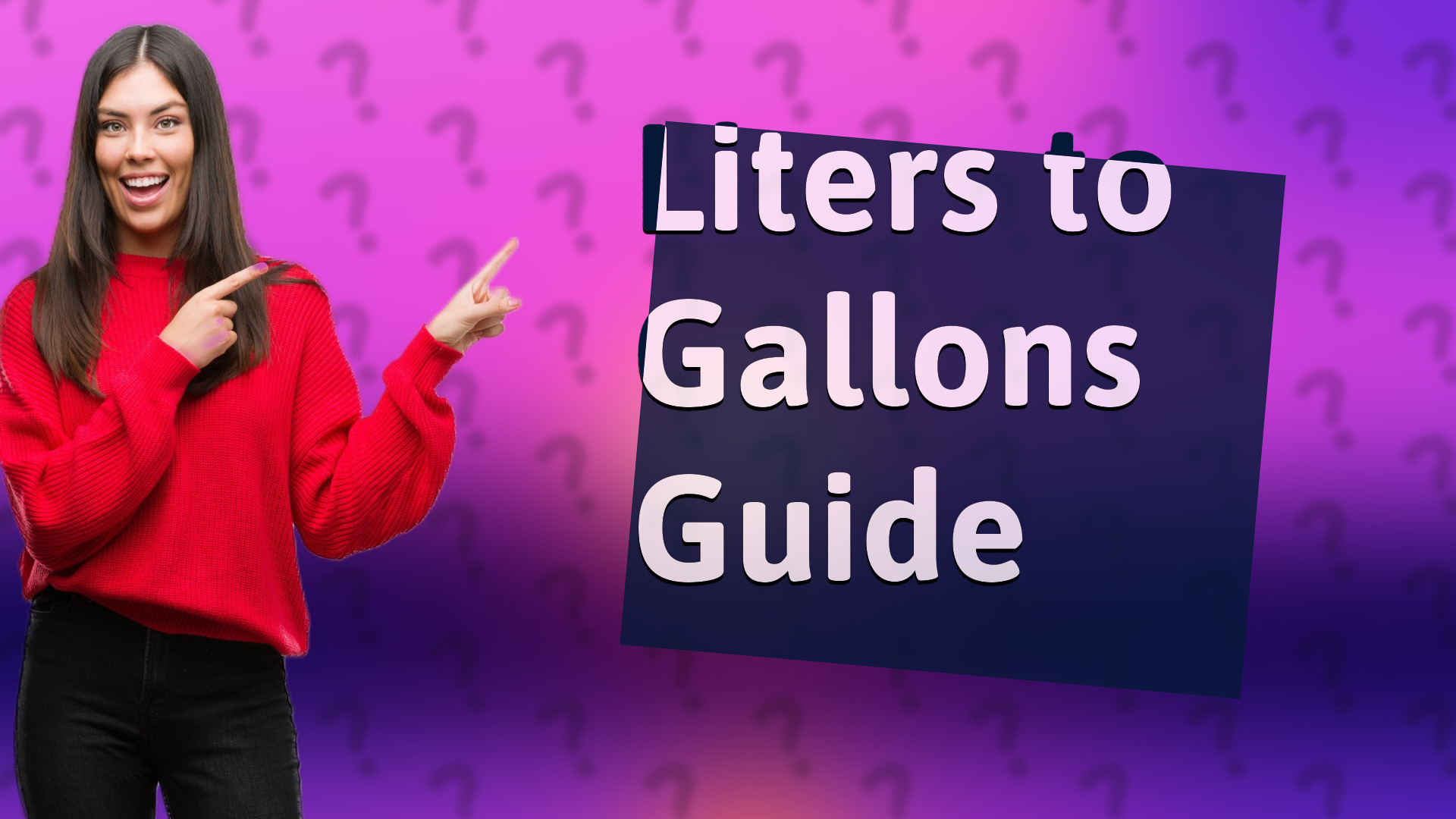 Liters to Gallons Guide