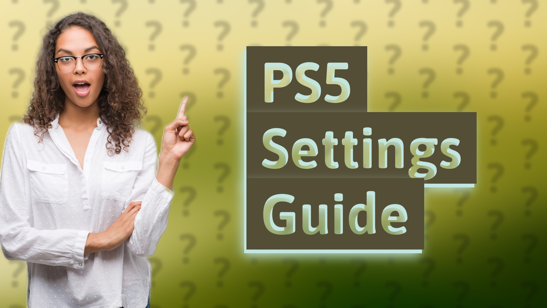 PS5 Settings Guide