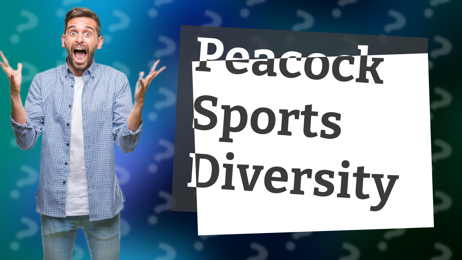 Peacock Sports Diversity