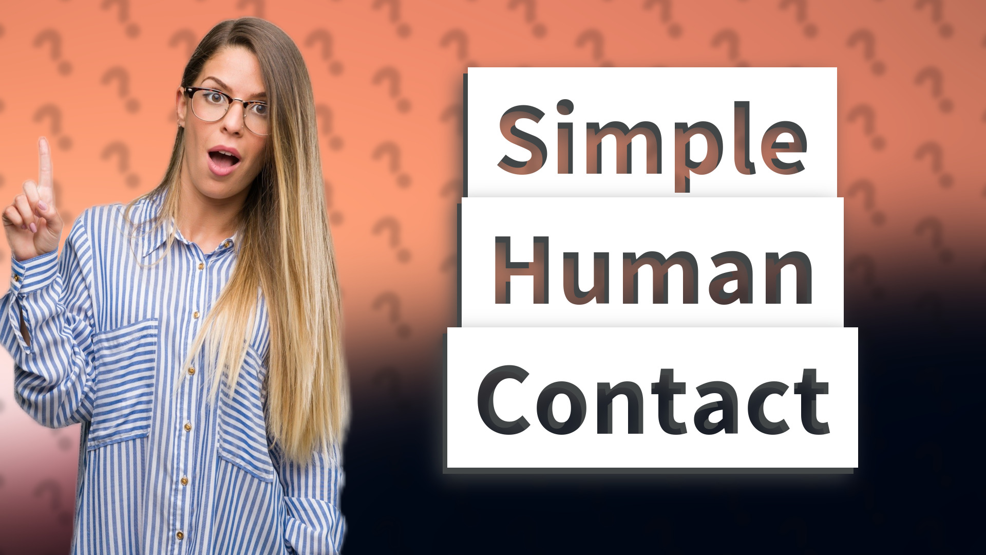 Simple Human Contact