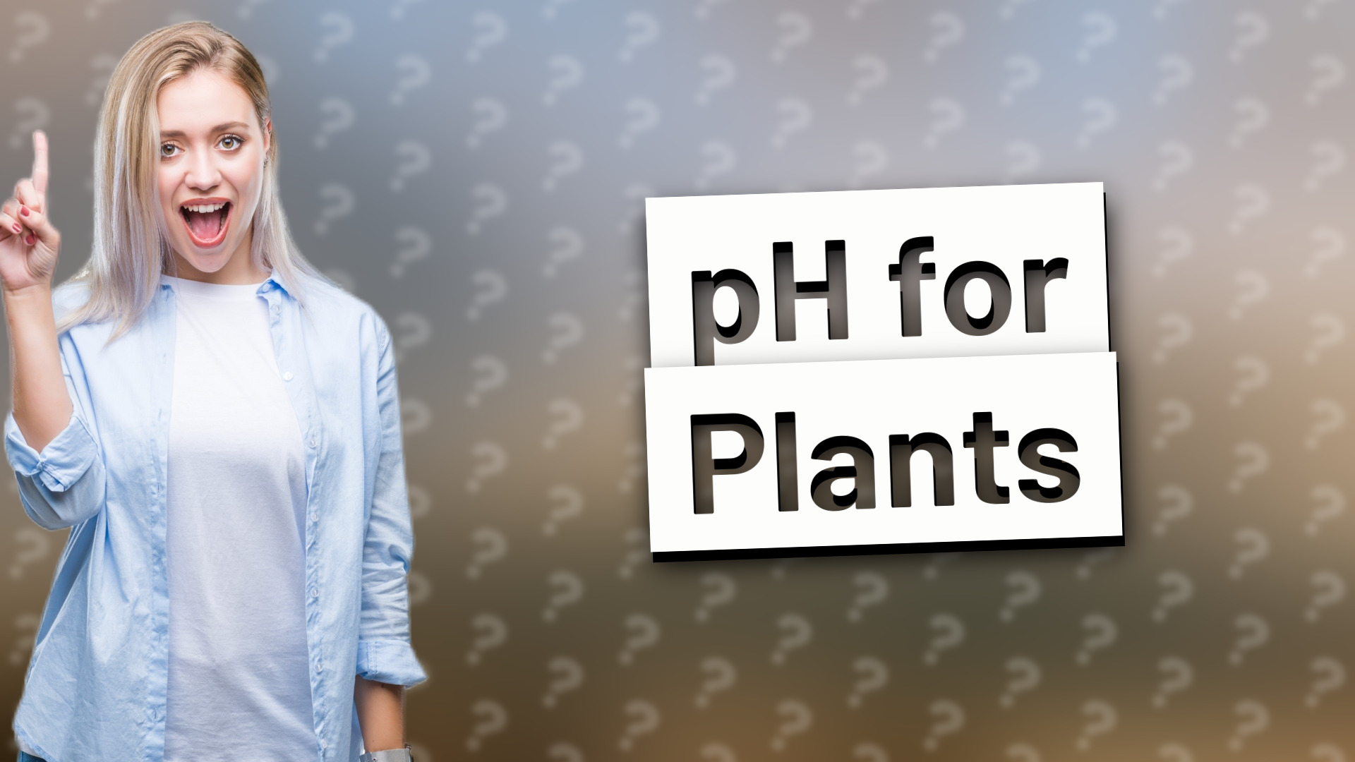 pH for Plants