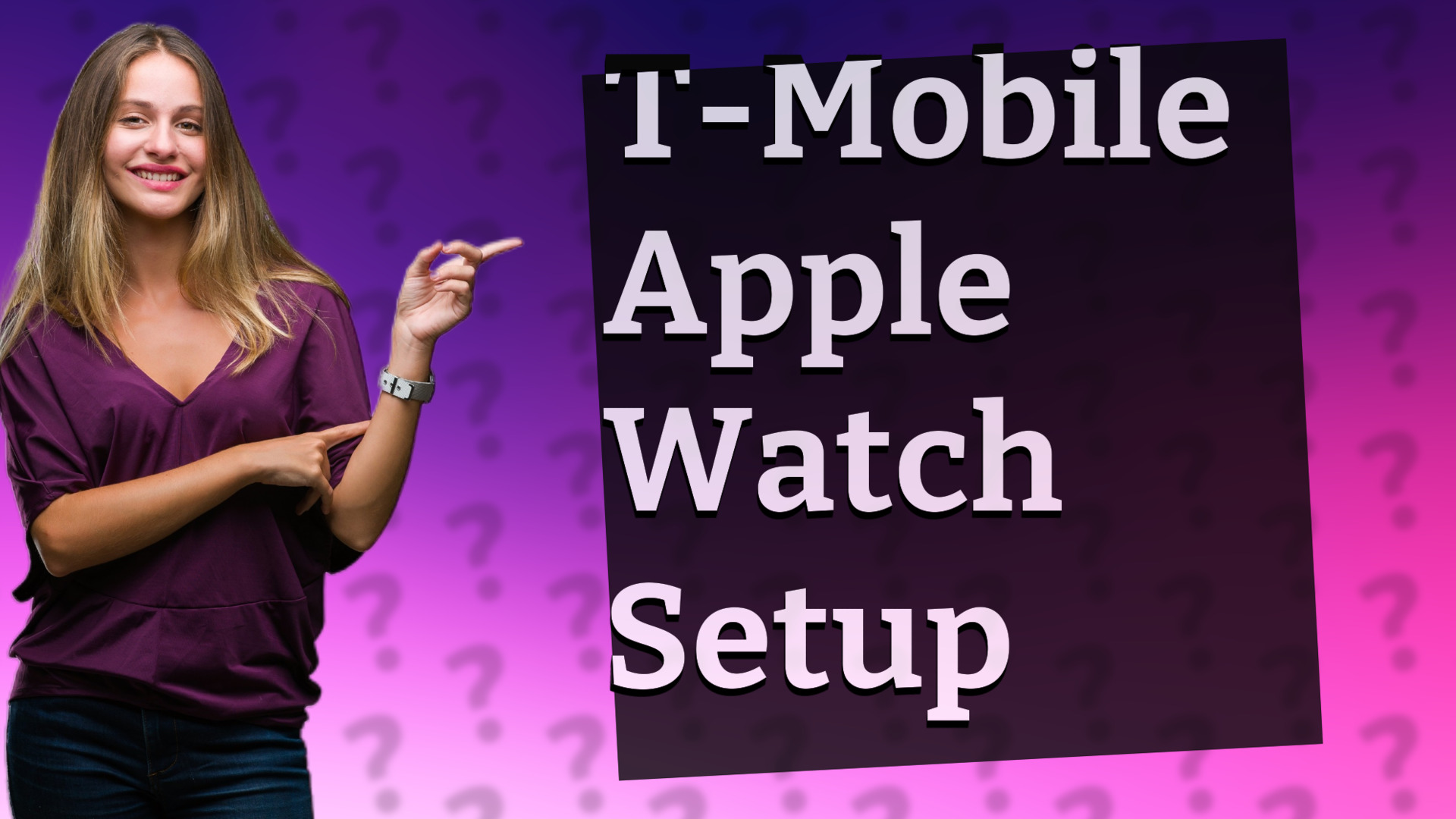 T-Mobile Apple Watch Setup