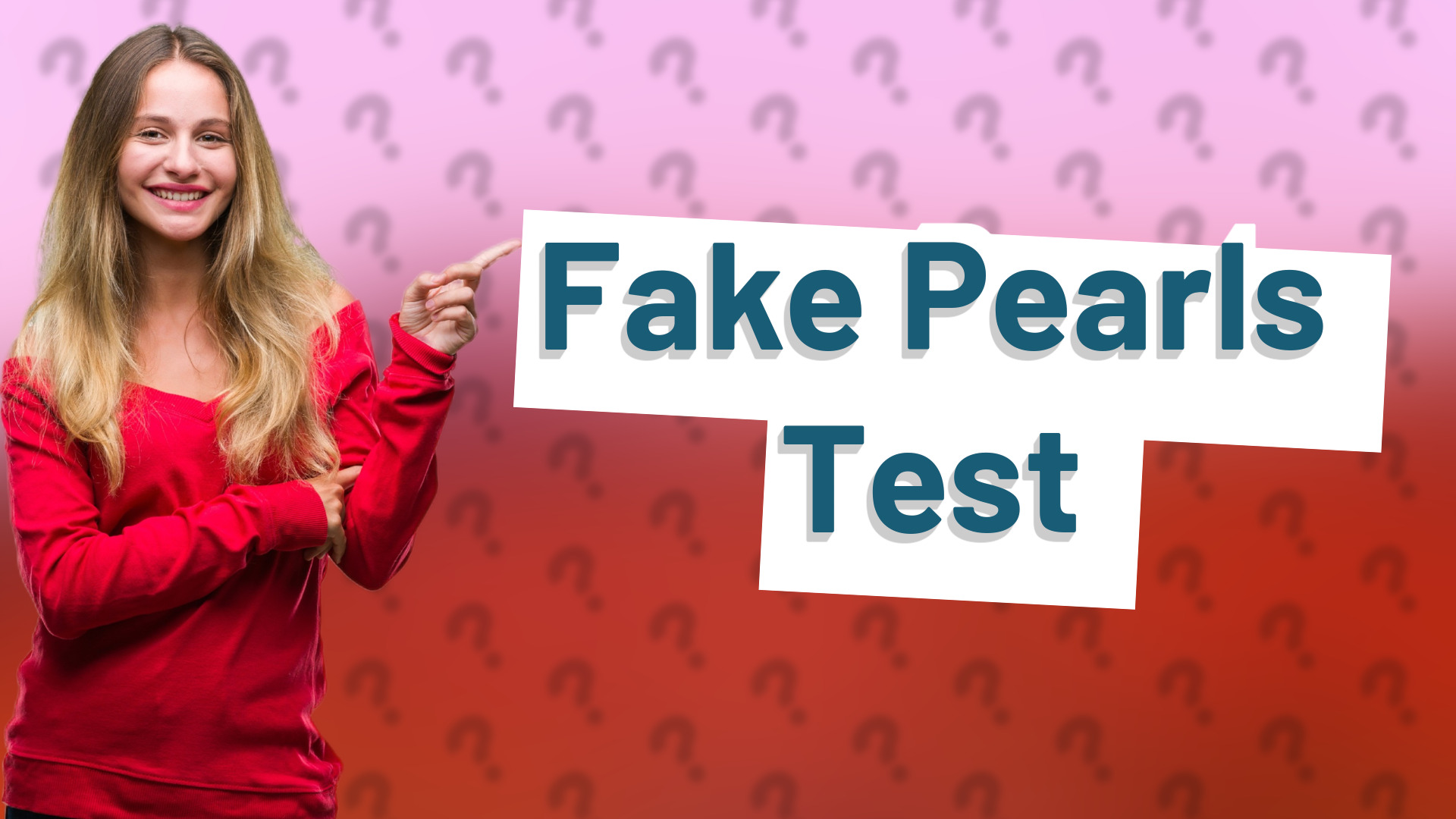 Fake Pearls Test