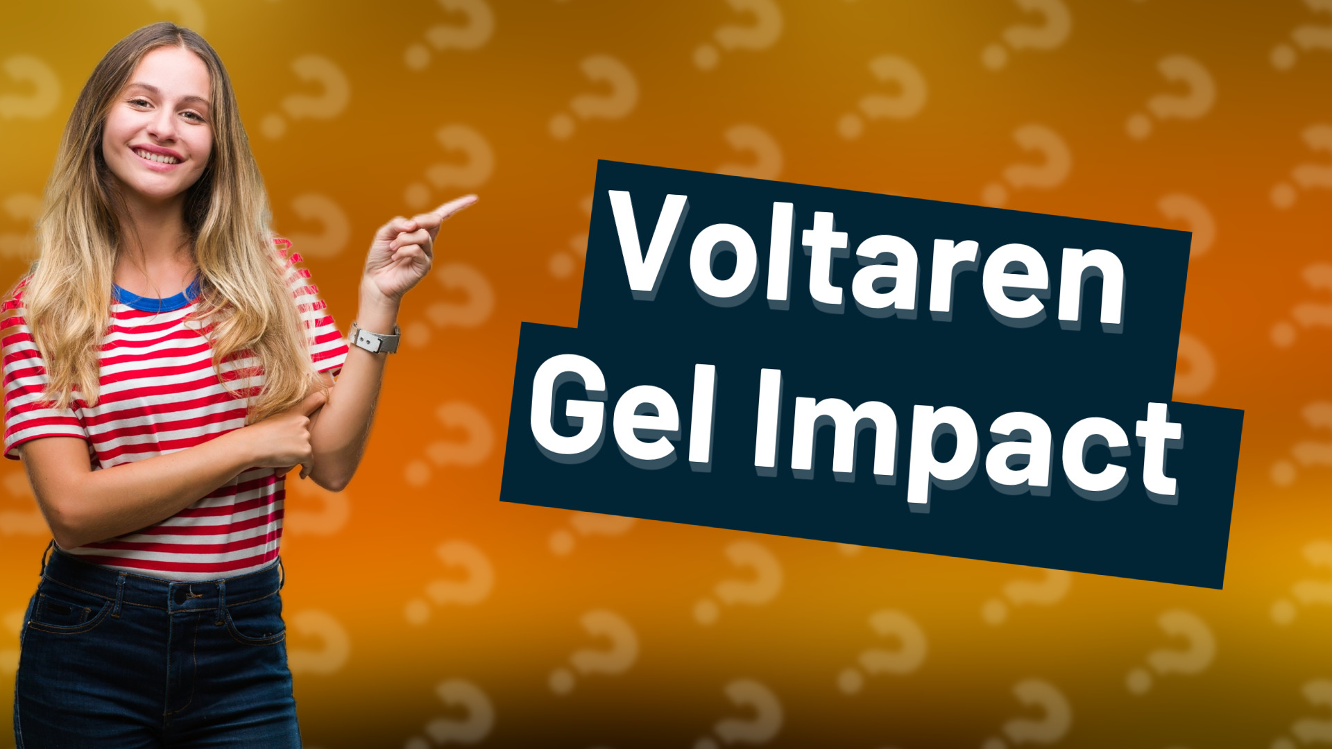Voltaren Gel Impact
