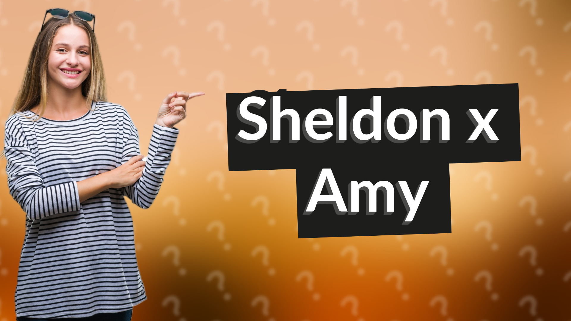 Sheldon x Amy
