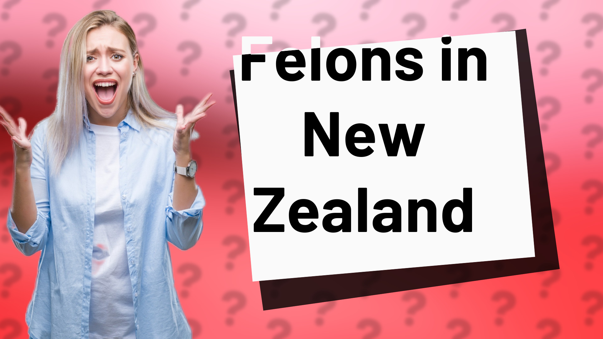 Felons in New Zealand