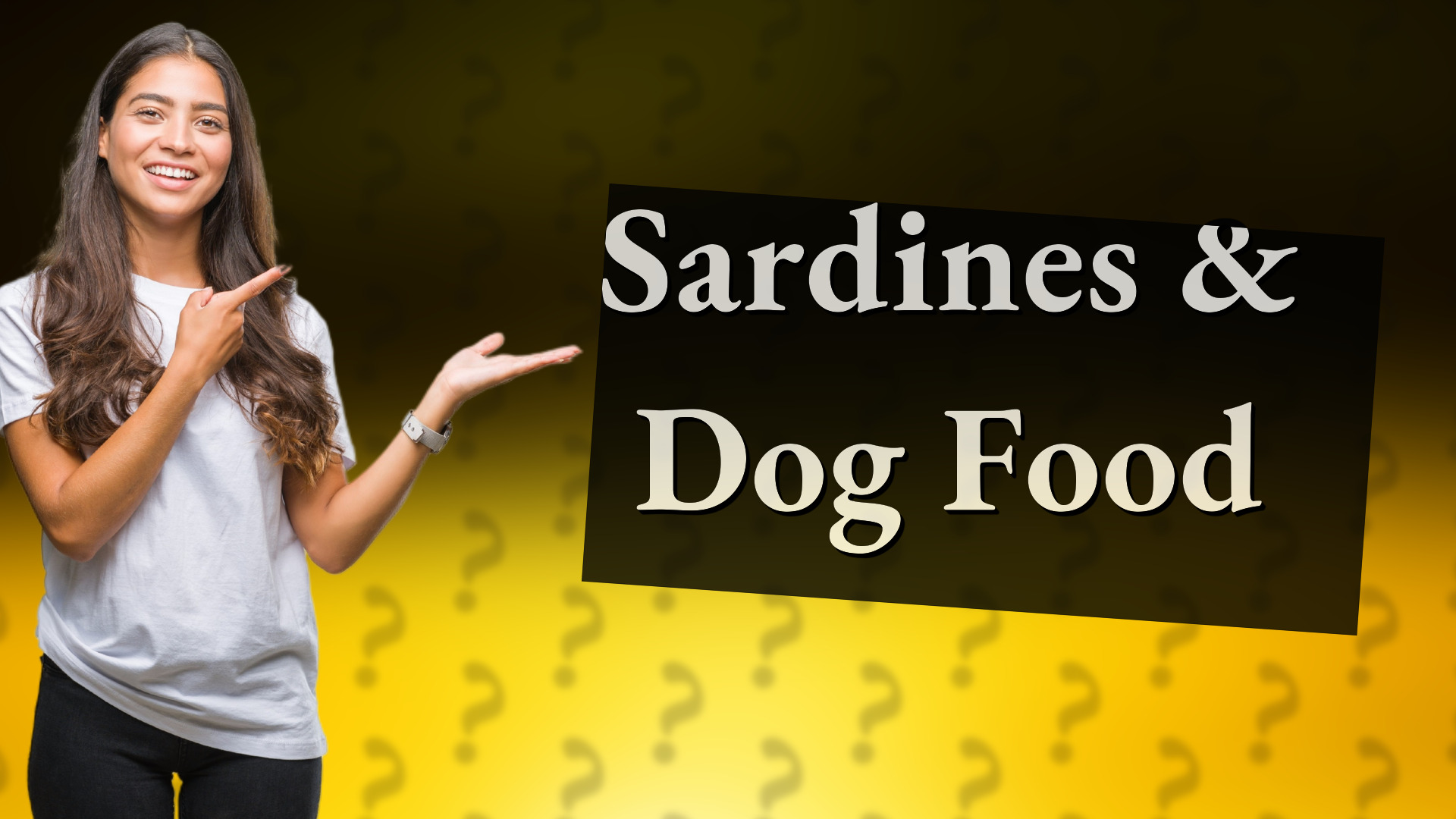 Sardines & Dog Food
