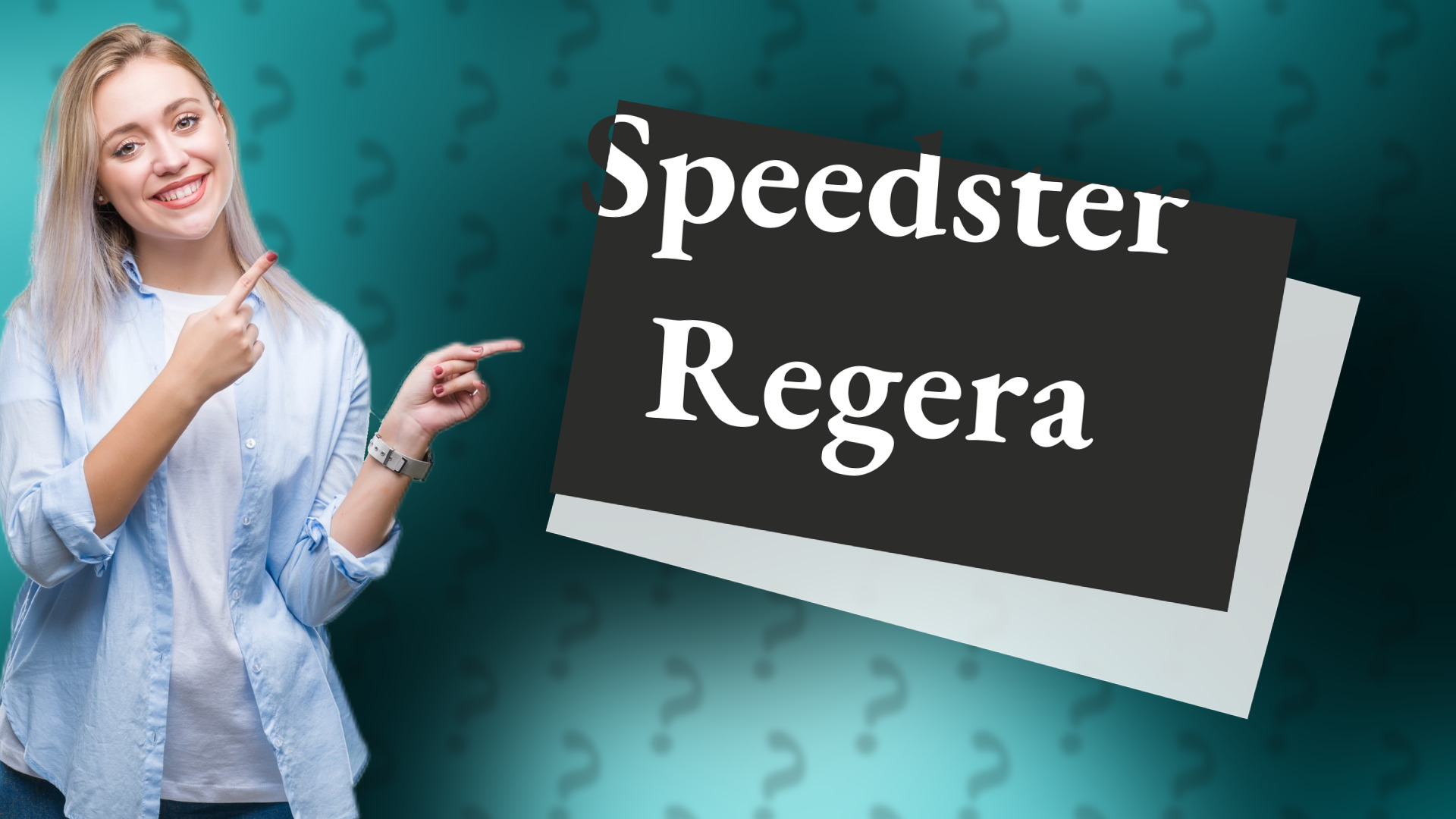 Speedster Regera