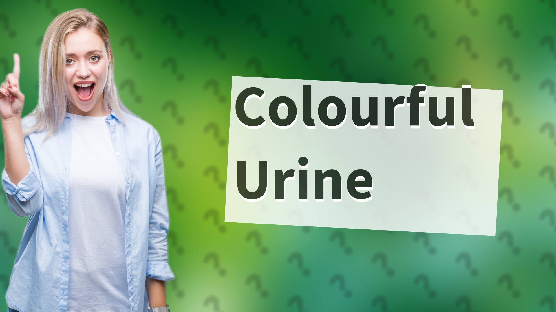 Colourful Urine