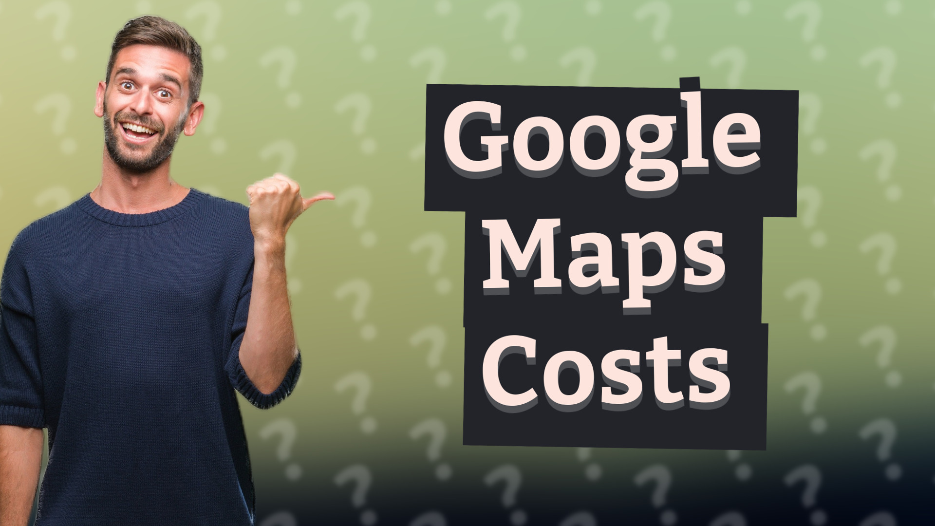 Google Maps Costs