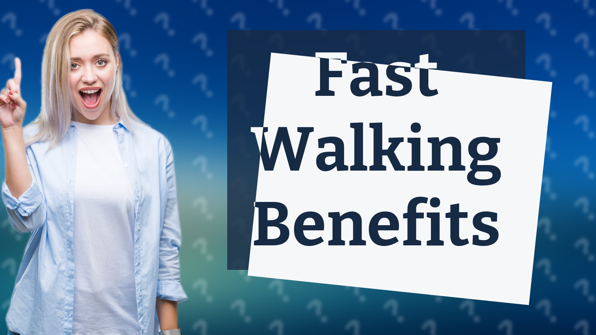 Fast Walking Benefits
