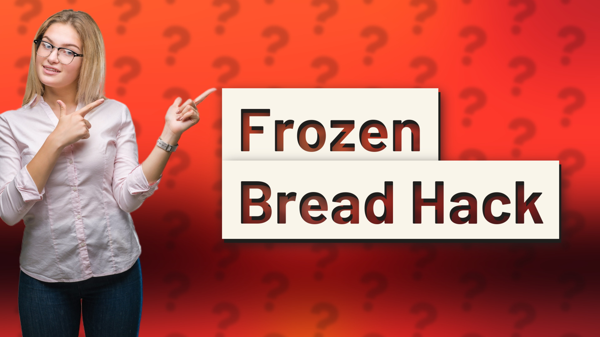 Frozen Bread Hack