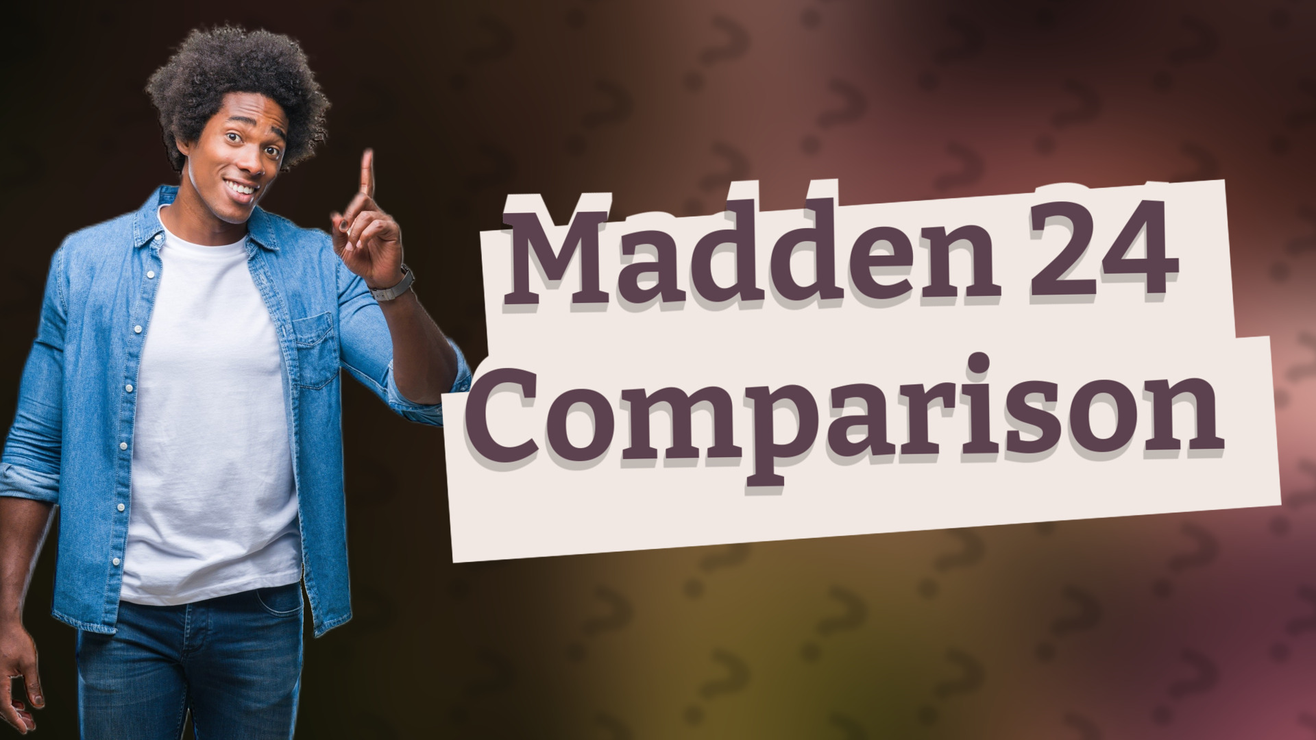 Madden 24 Comparison