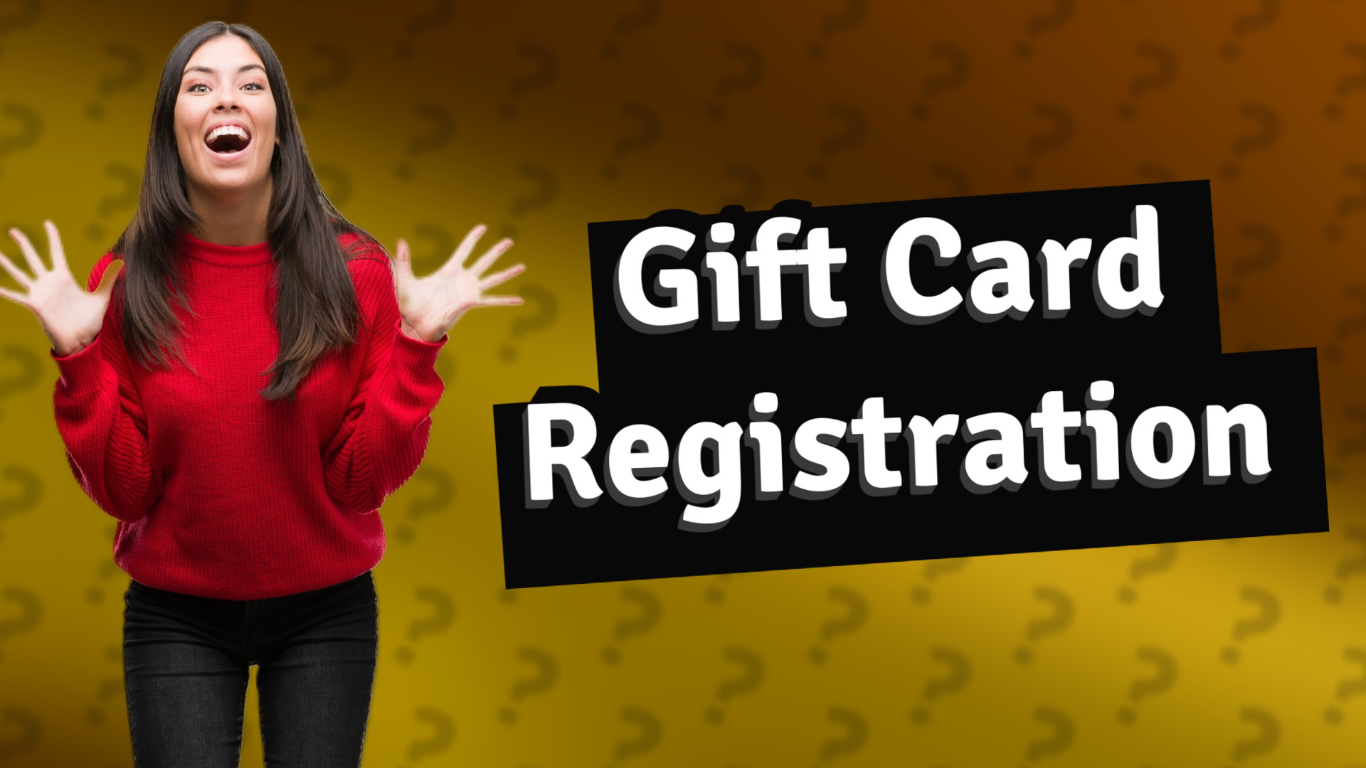 Gift Card Registration
