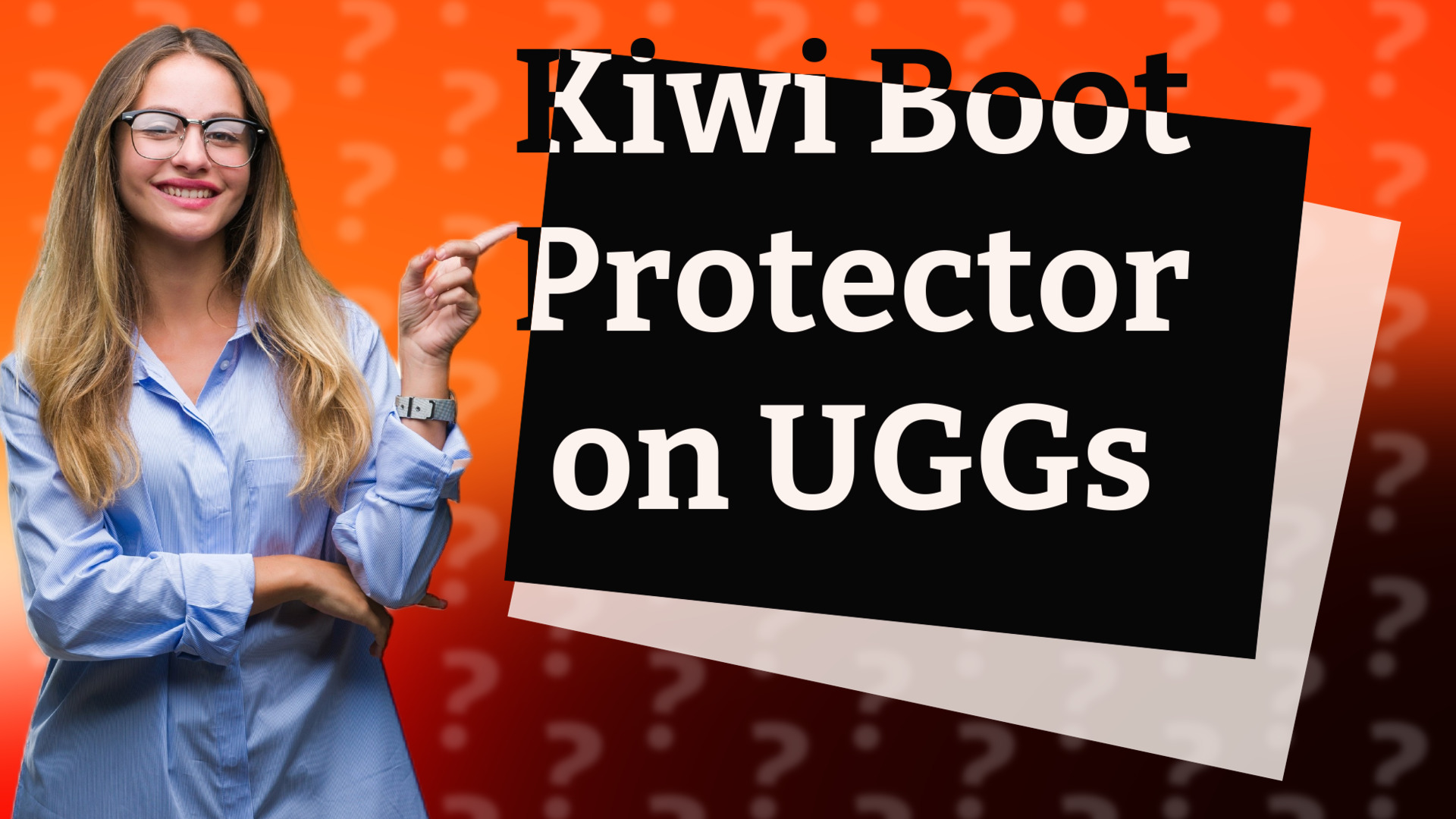 Kiwi Boot Protector on UGGs