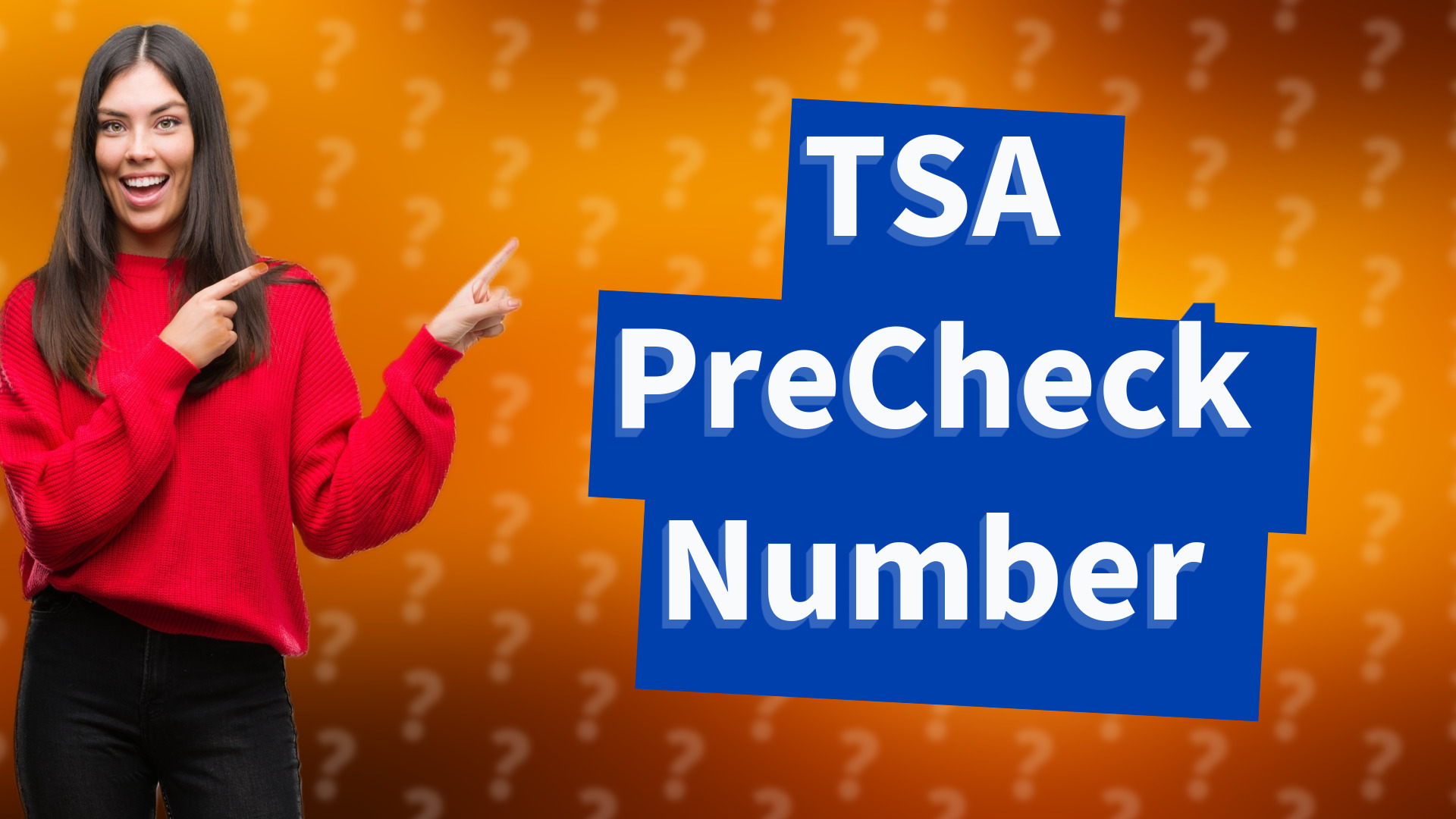 TSA PreCheck Number