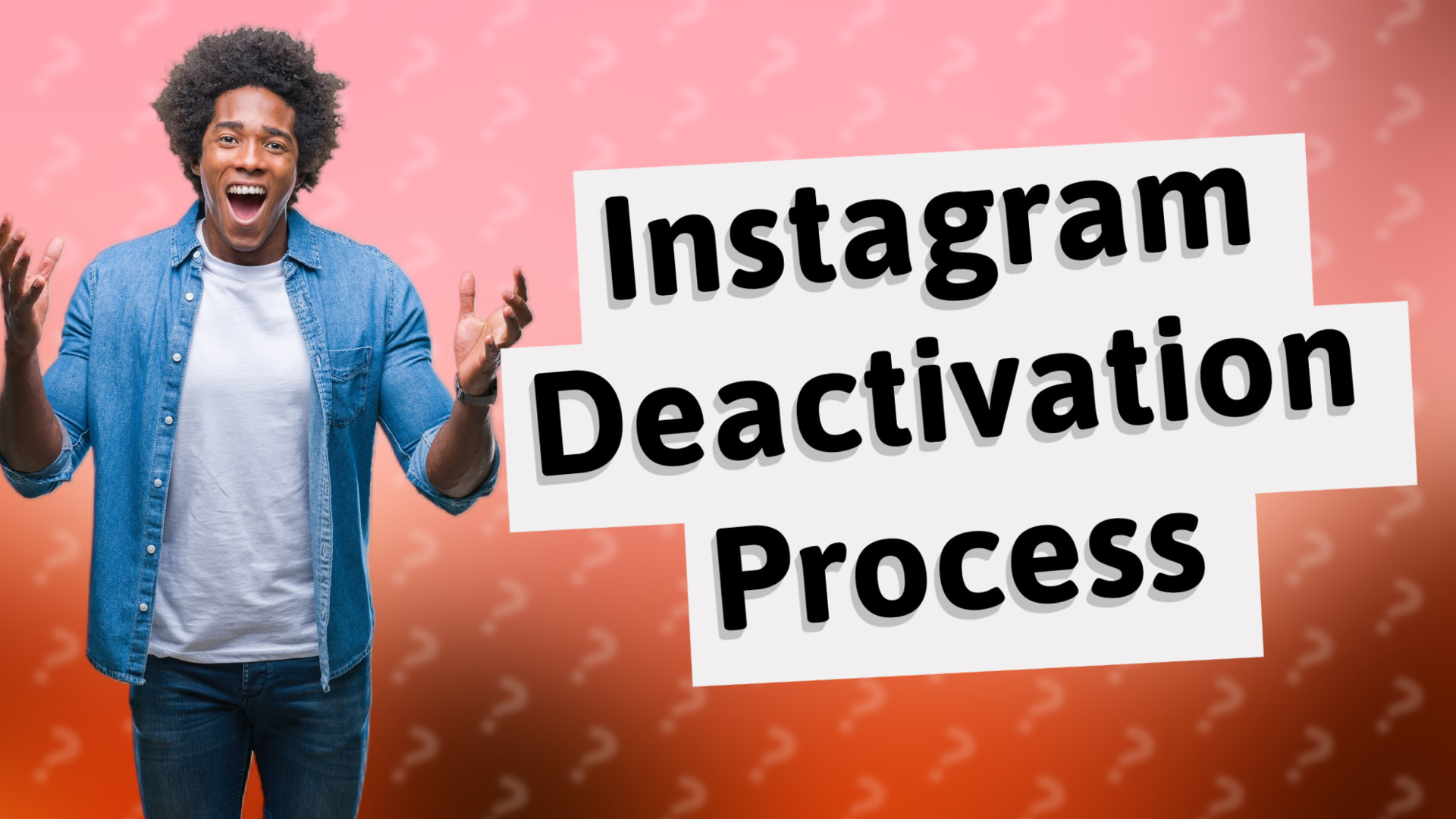 Instagram Deactivation Process