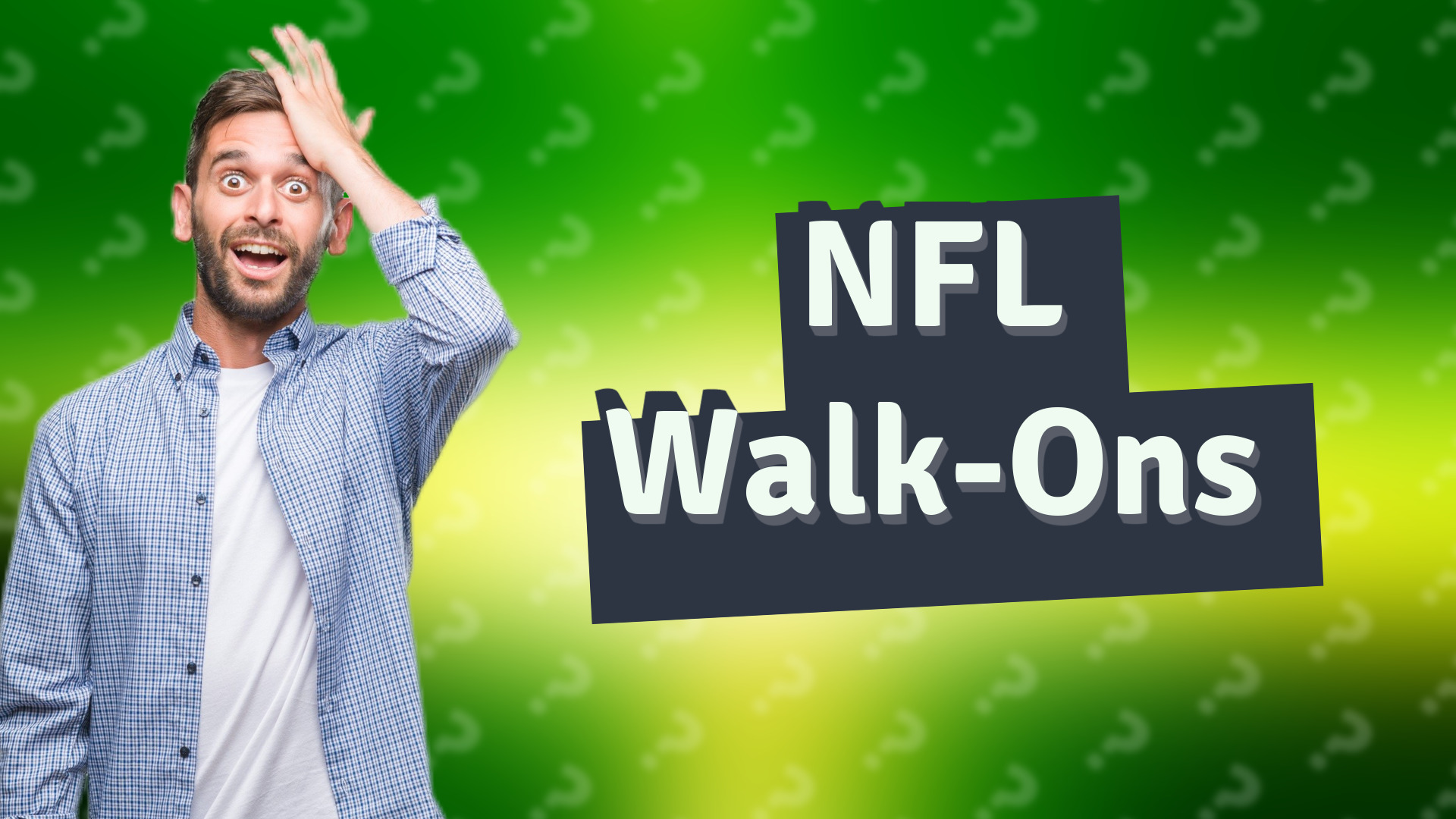 NFL Walk-Ons